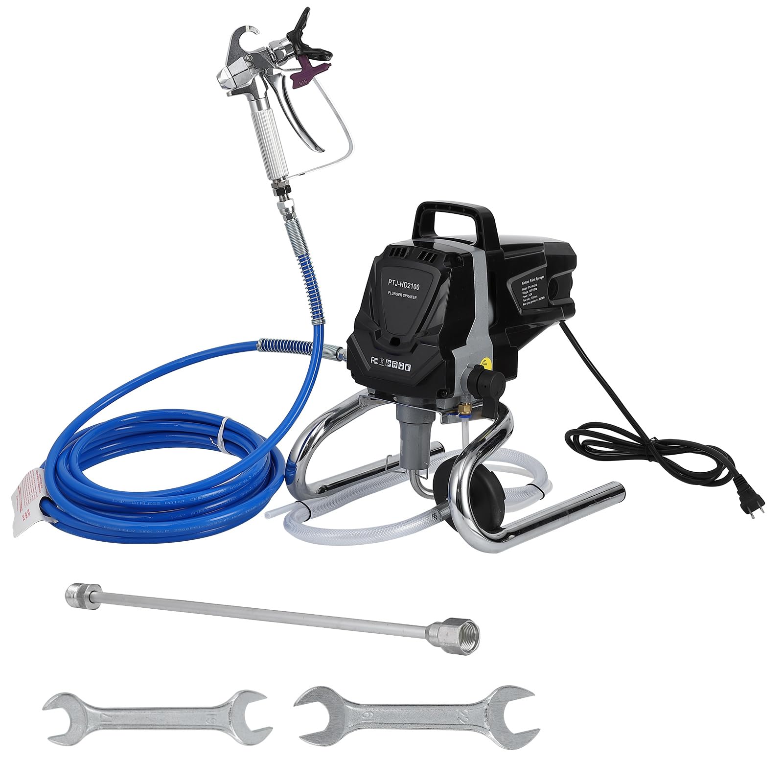 DEXSO Airless Paint Sprayer 1050W Electric HVLP Home