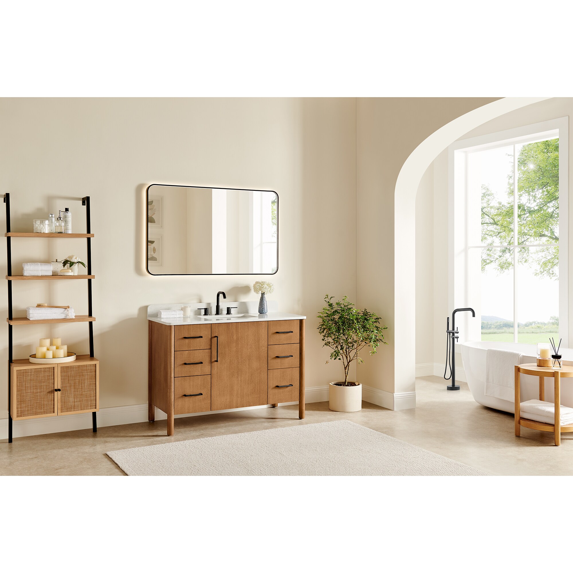 Altair 578048-MB-GW Bath-Vanity-Combo - View #17