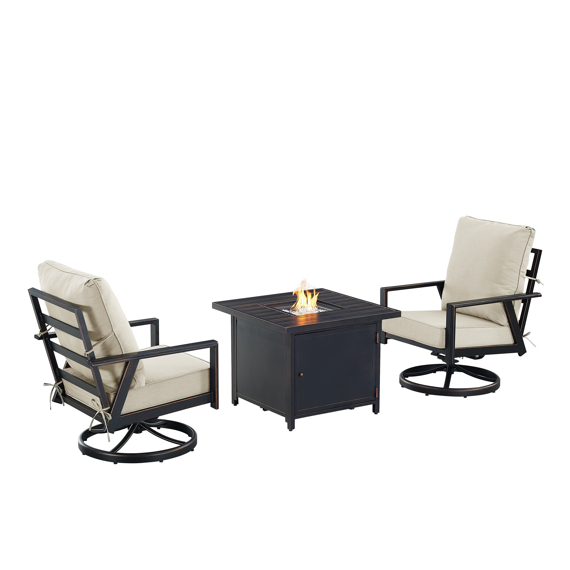 Oakland Living LUX2CHCHOLULALGCUA Patio-Conversation-Sets - View #2