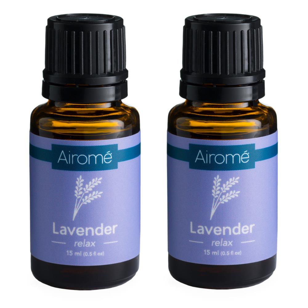Candle Warmers Etc Airome Lavender Essential Oil, 2 Pack - Relax, Calm,  Sleep - Floral Aroma - 15ml Amber Glass Bottles in the Diffusers & Essential  Oils department at