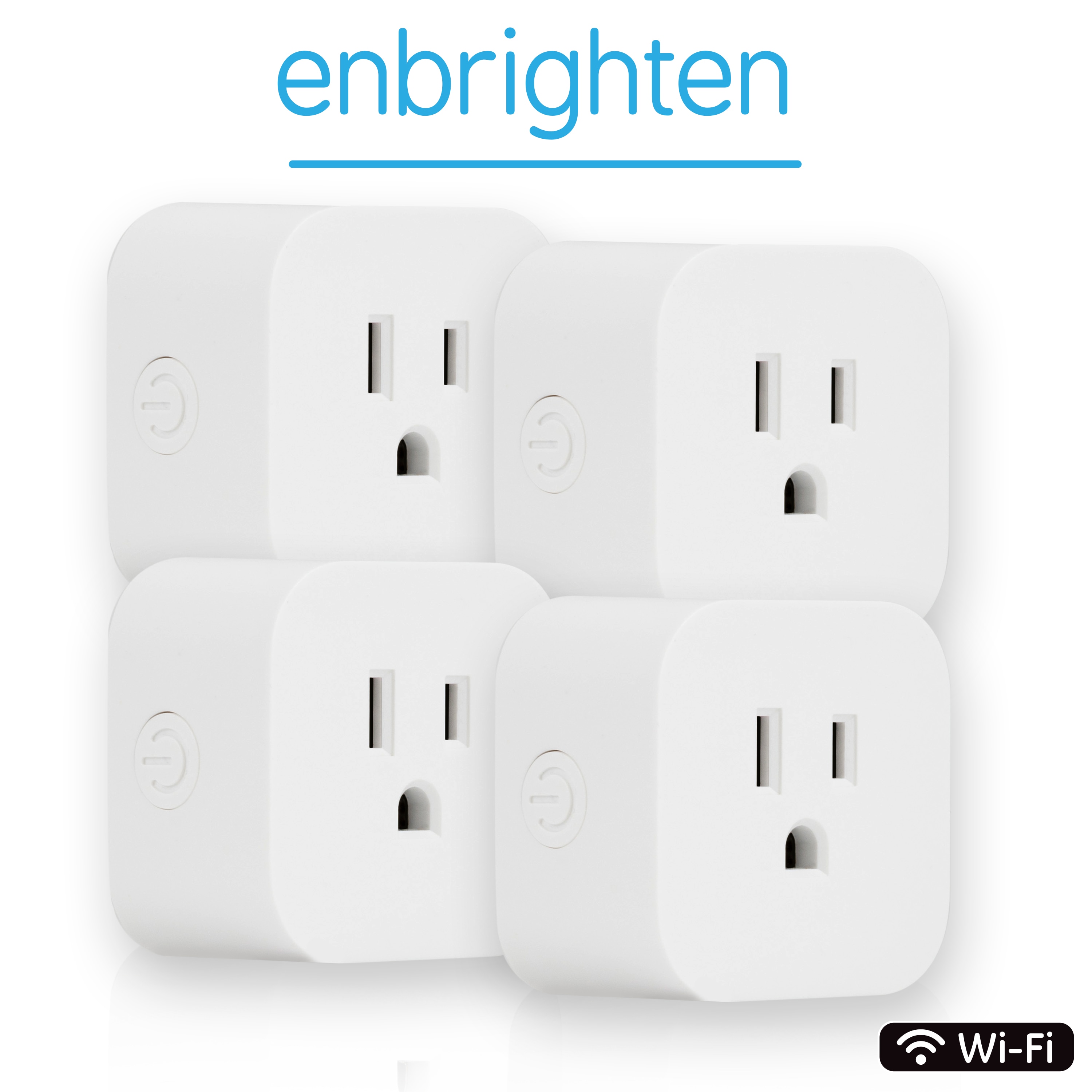 Enbrighten 125-Volt 1-Outlet Indoor Smart Plug Lowes.com