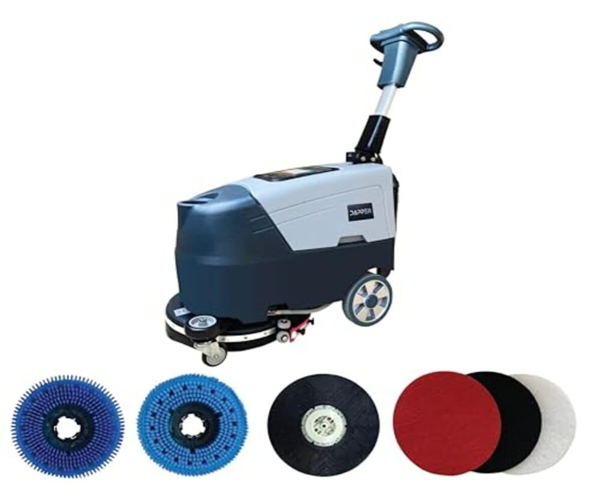 DAPPER SUPPLY DP-WBFS1203 1 -Speed 6.5-Gallon Floor Scrubber
