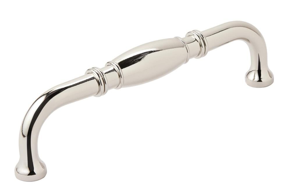 Polished Nickel 5-1/16 Inch Traditional Bar Pull