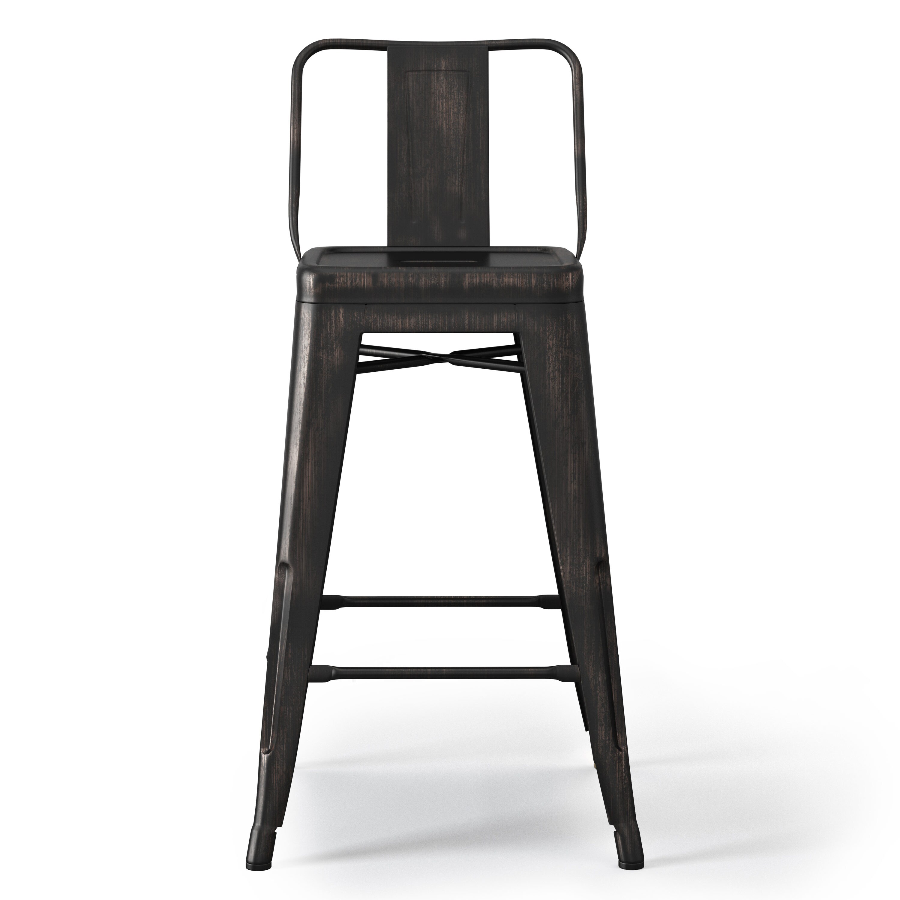 Simpli Home AXCRAY24-01-DBL stools - View #2