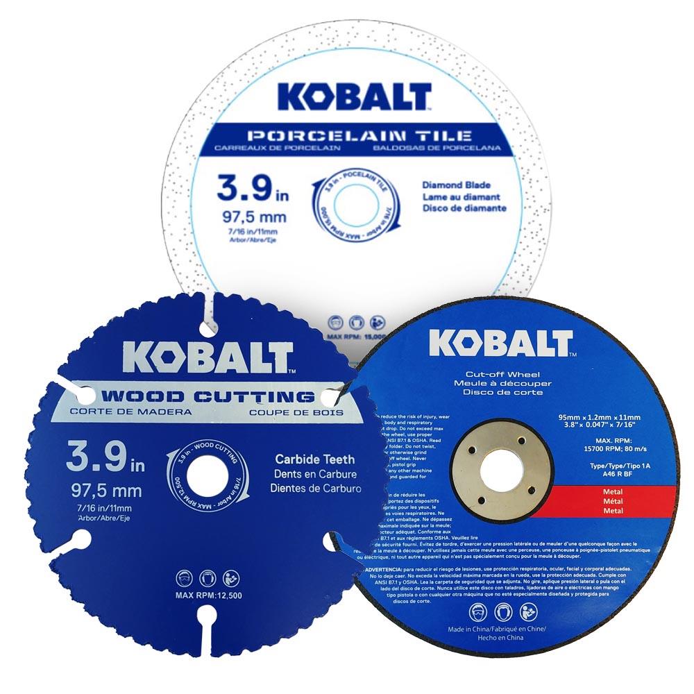 3-Pack 4-in Set High-speed Steel Circular Saw Blade Set | - Kobalt KMCA 3ASST-03