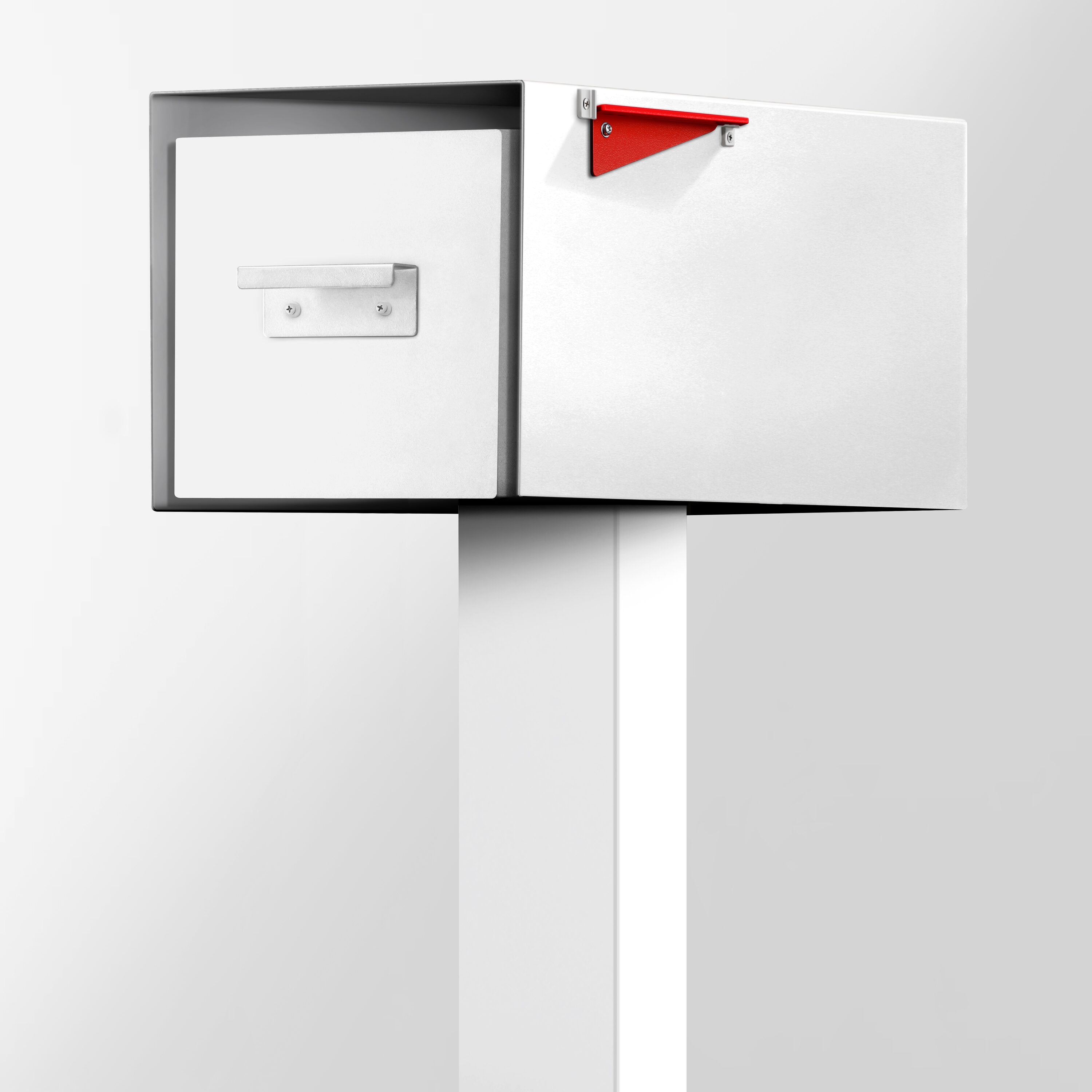 Post & Porch MALONE-WHITE Mailbox-Posts - View #4