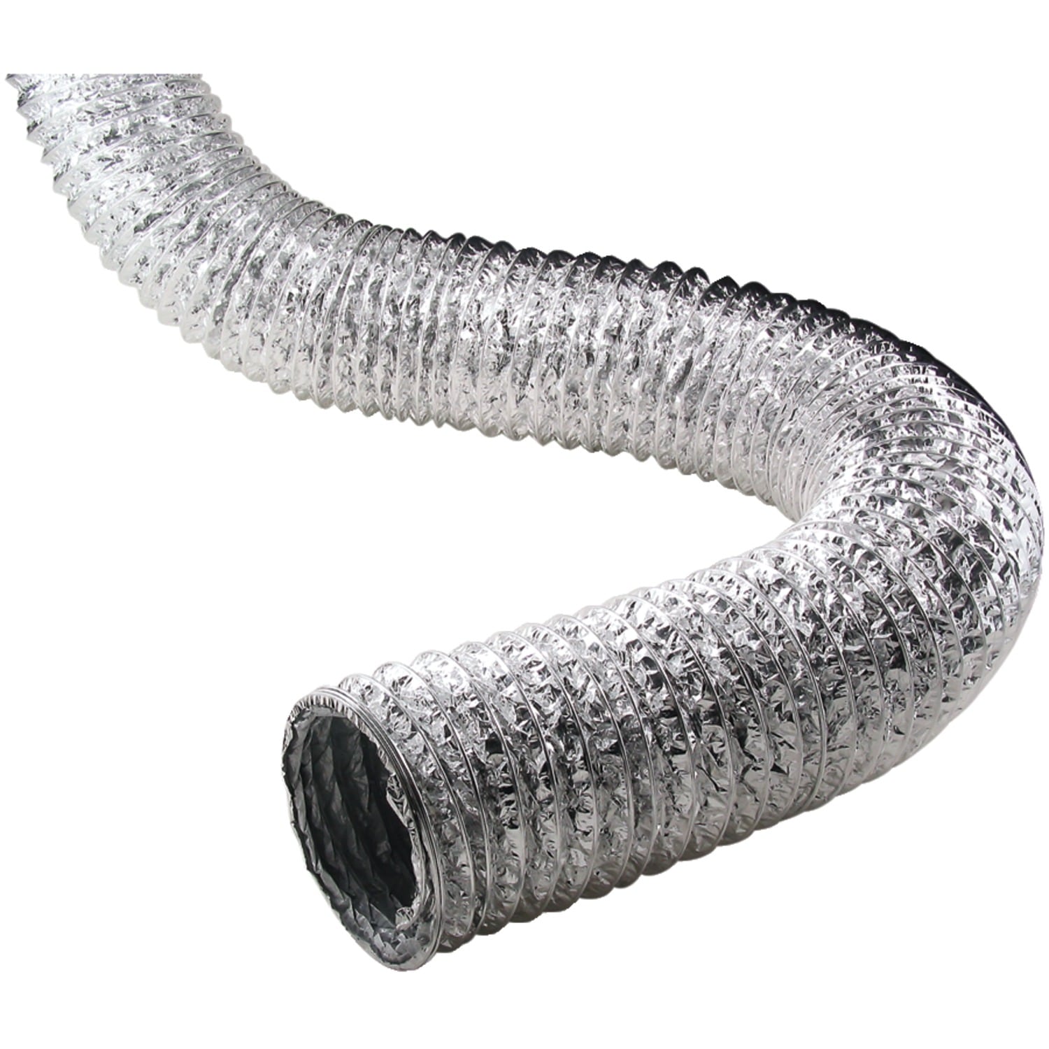 Deflecto VENFTO405B 4-Inches x 60-Inches Aluminum Flexible Duct
