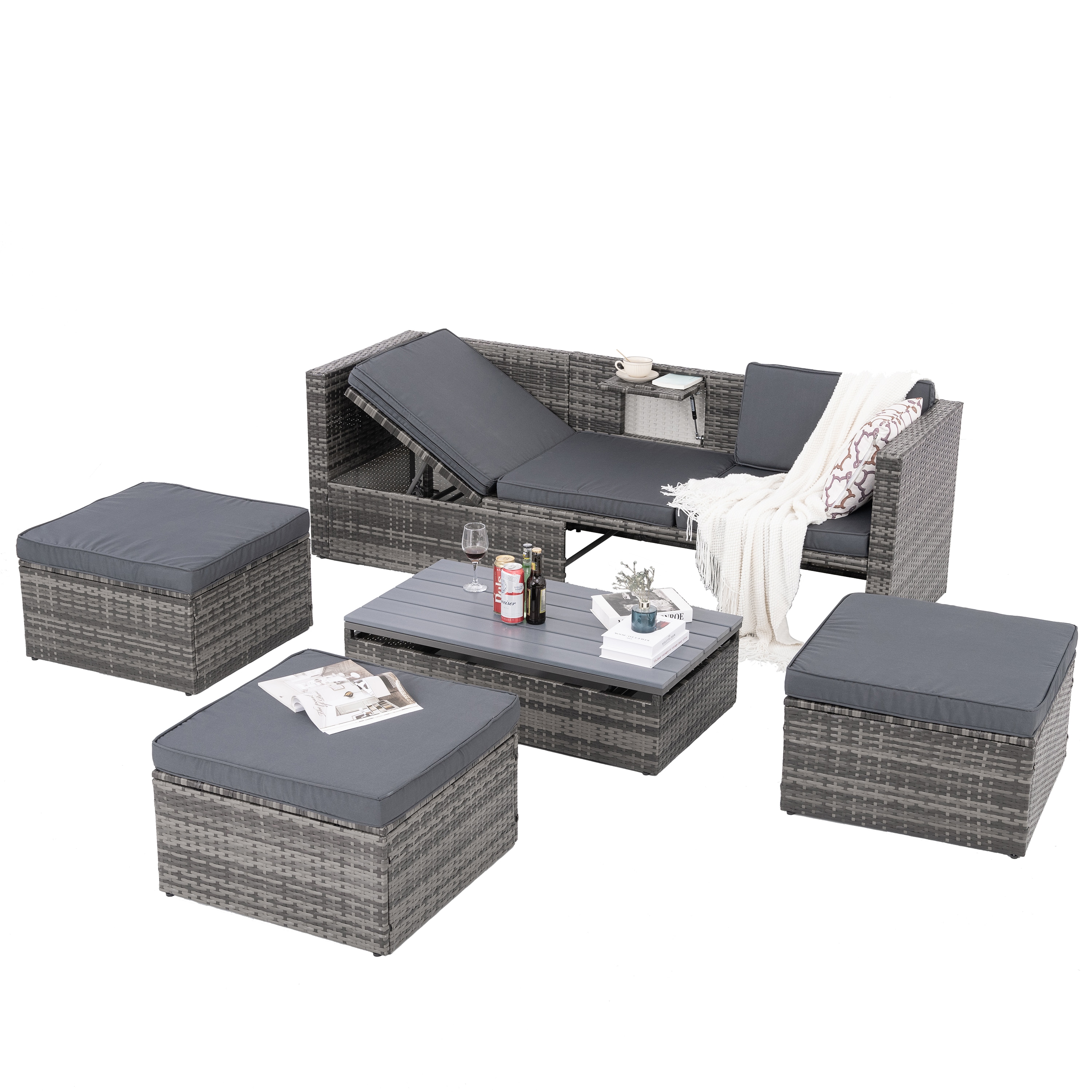 Bayfeve BFGS-22593-GZB Patio-Conversation-Sets - View #5