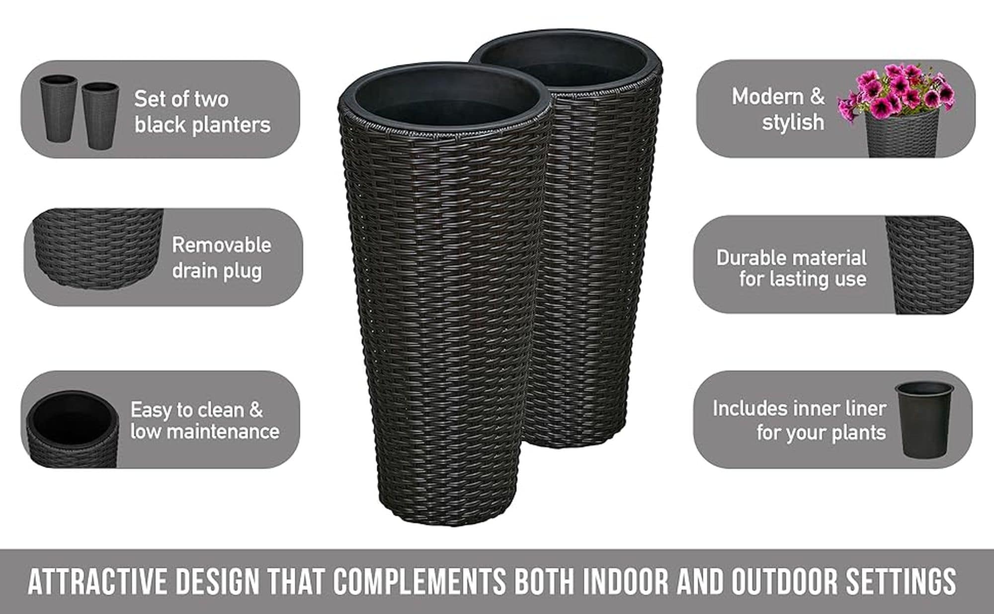 Balkene Home 63741 Planter-Window-Box - View #7