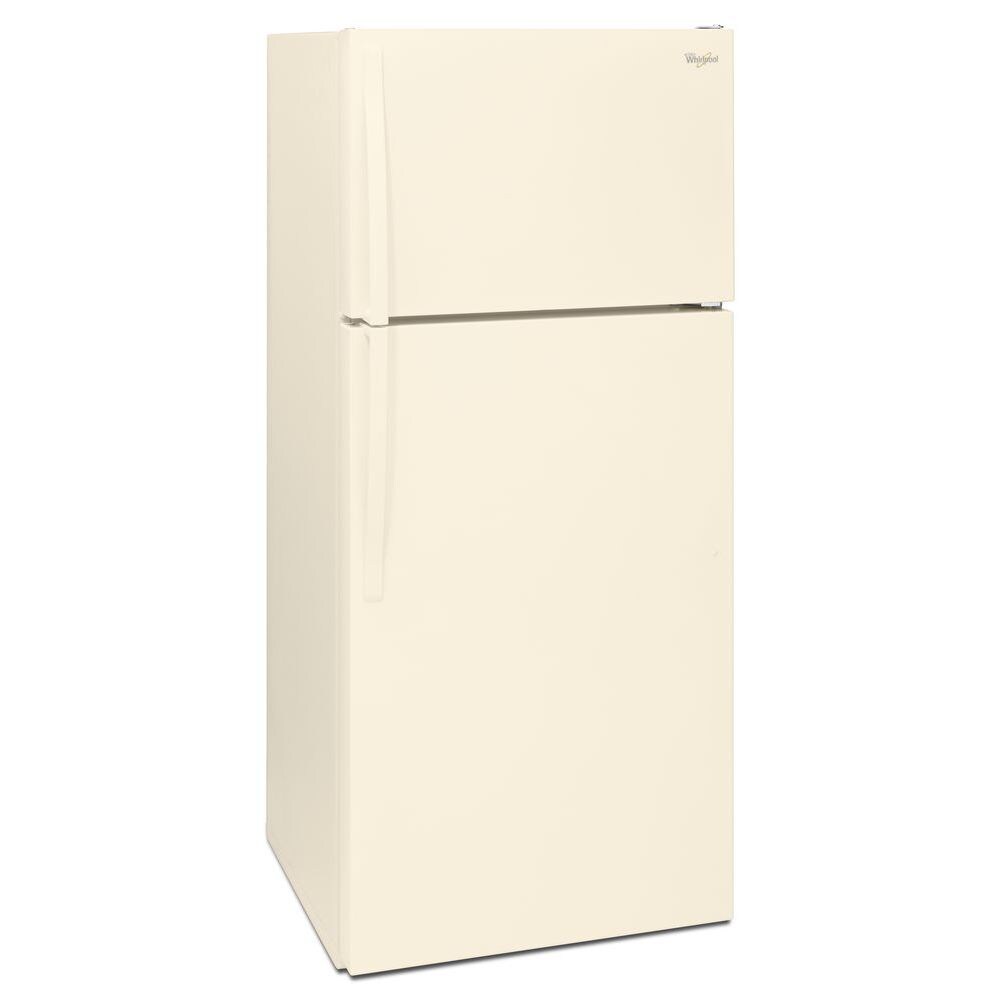 Whirlpool 16 Cu Ft Top Freezer Refrigerator Biscuit At