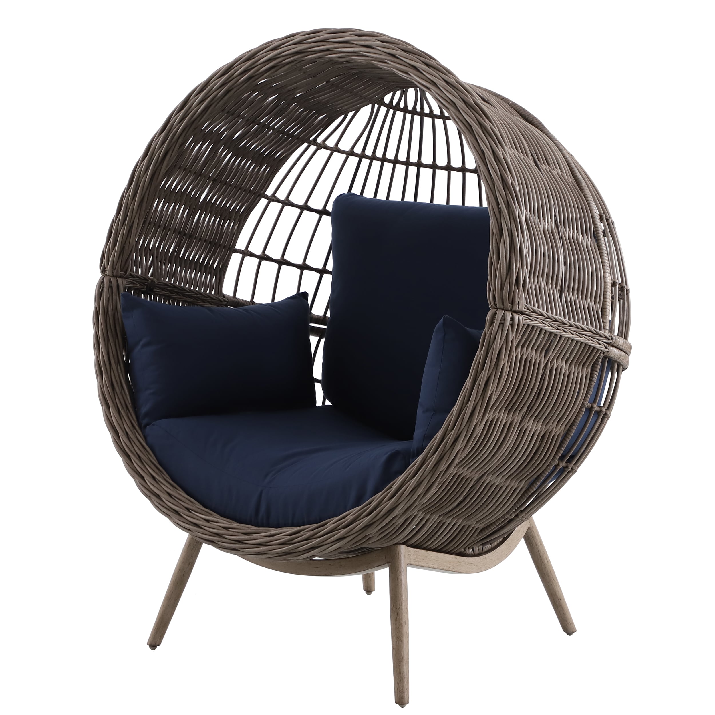 Navy discount egg chair