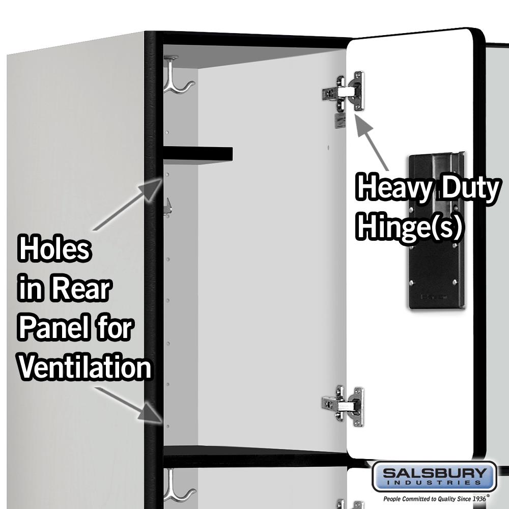 SALSBURY INDUSTRIES 33365GRY Storage-Lockers - View #4