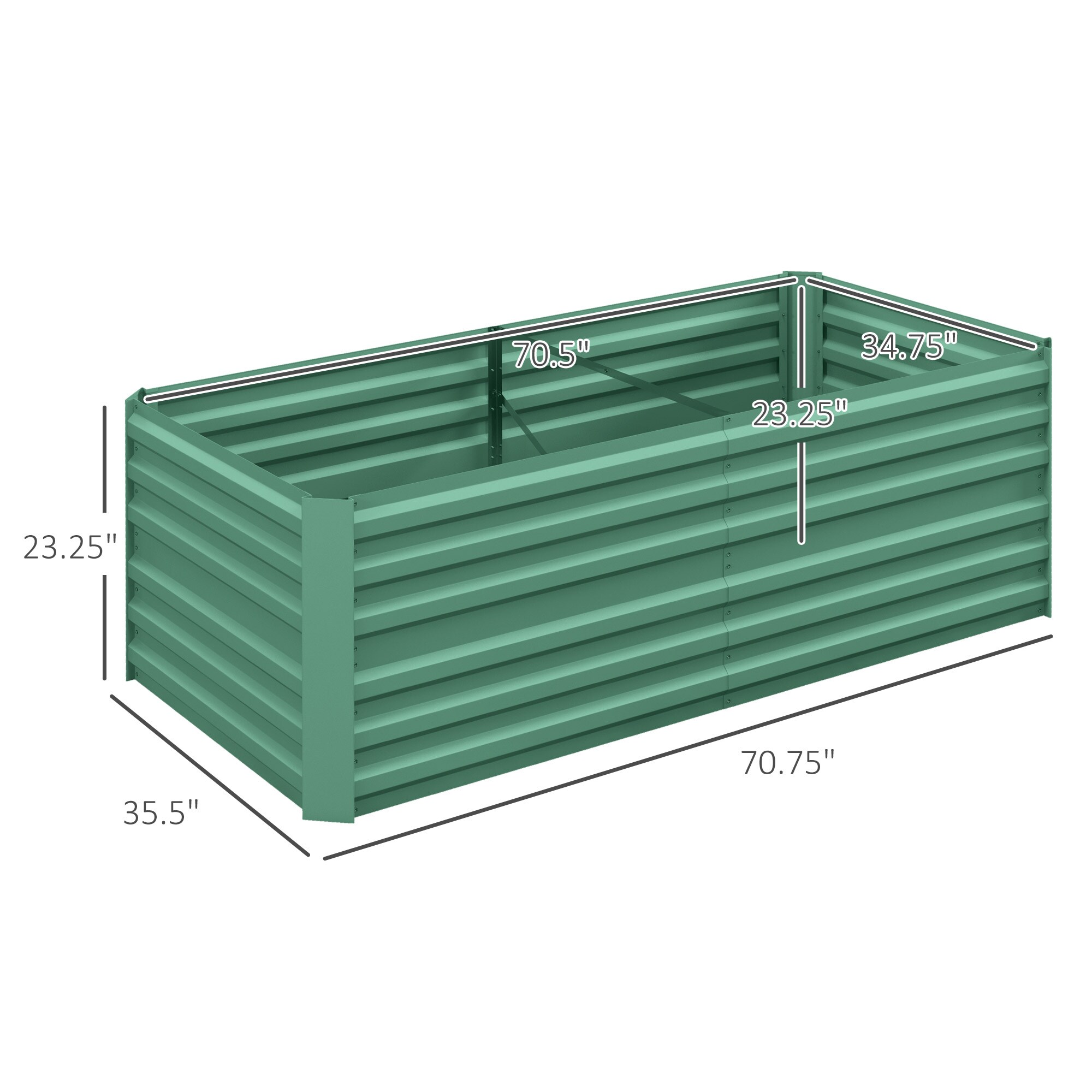 Damerin W262RA Raised-Garden-Beds - View #2