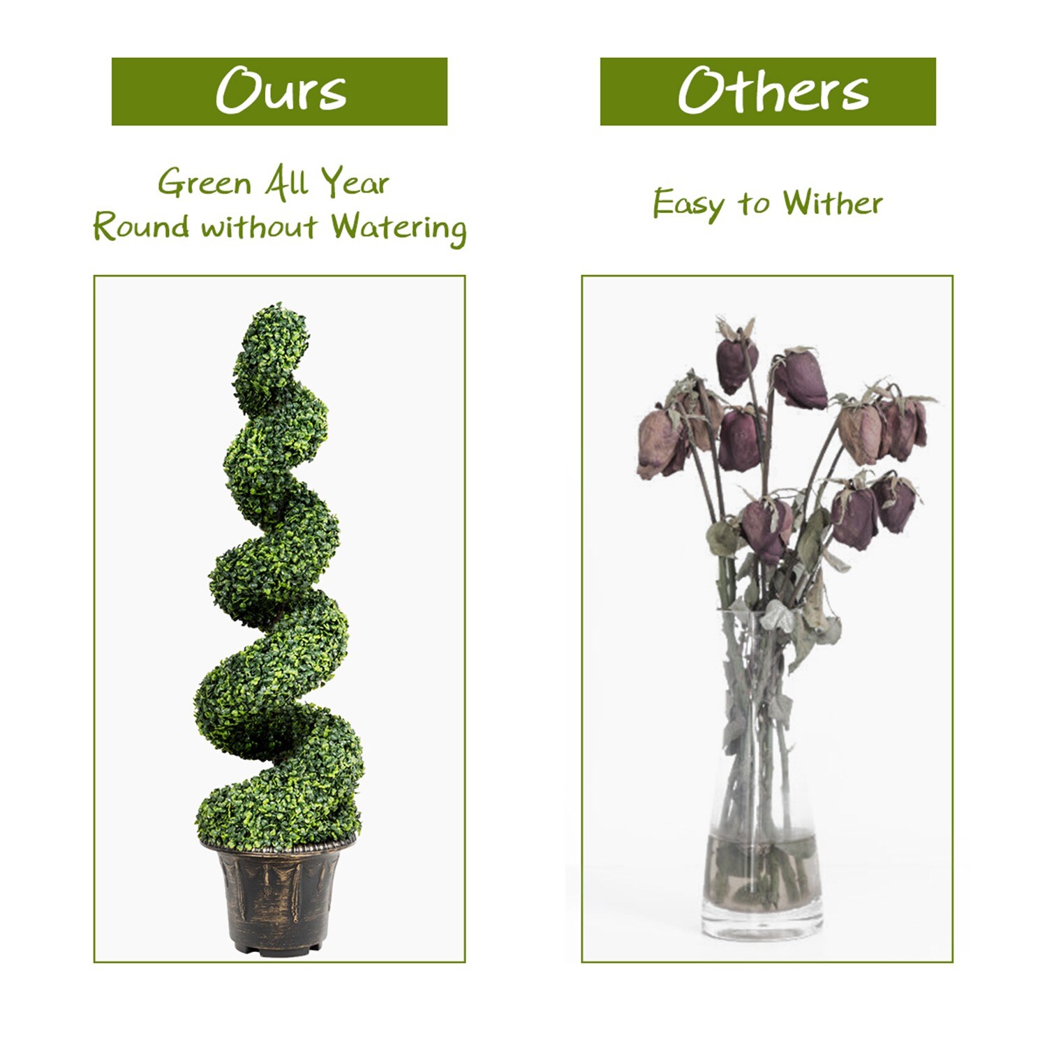 Costway CSHY000607 Artificial-Plants-Trees - View #9