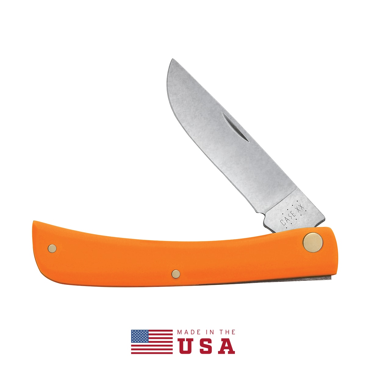 Case Cutlery Orange Syn Smooth Sod Buster Jr the department at Lowes.com