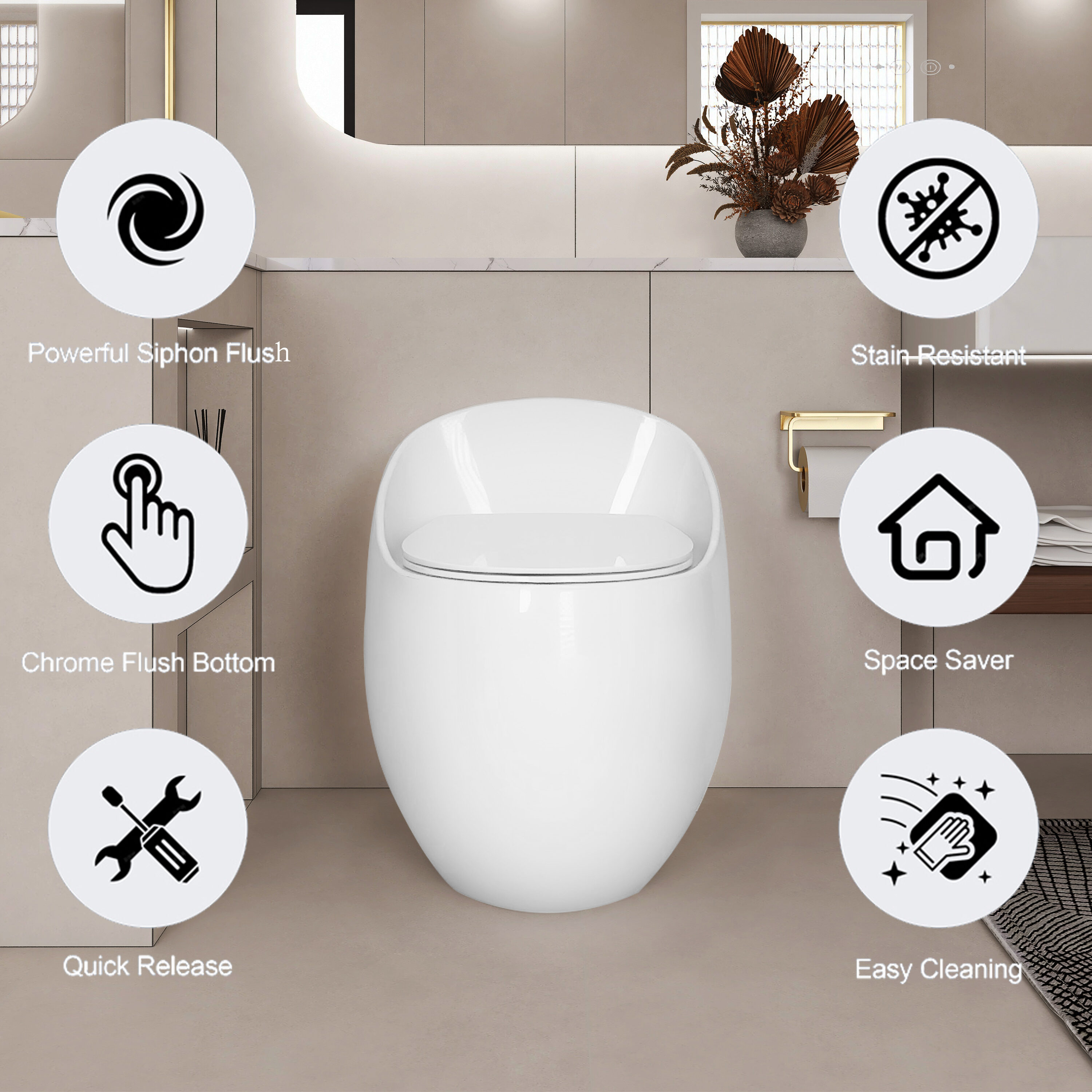 Huluwat XH-248391 toilets - Thumbnail View #2