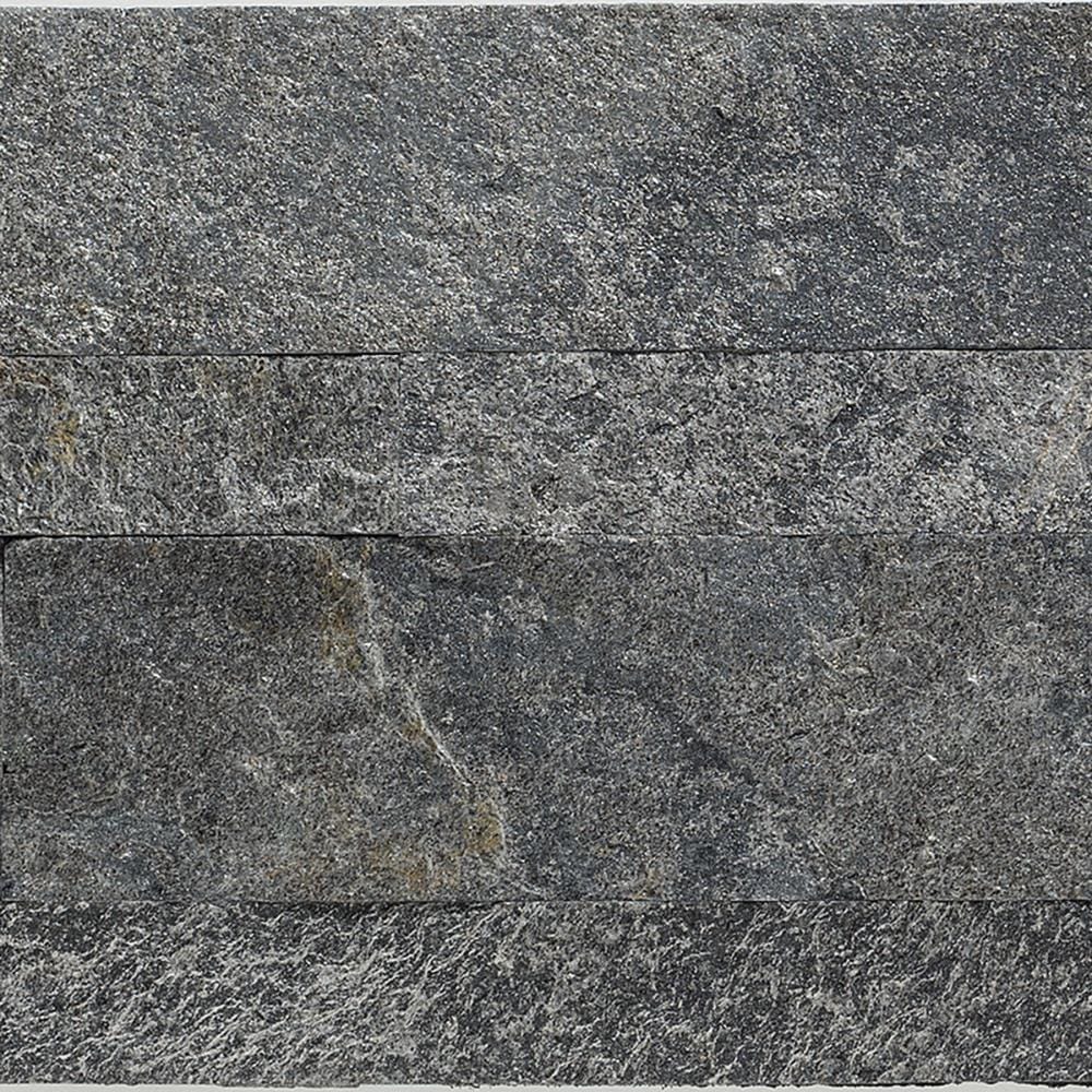 Gray Stone Peel and Stick Backsplash Tile