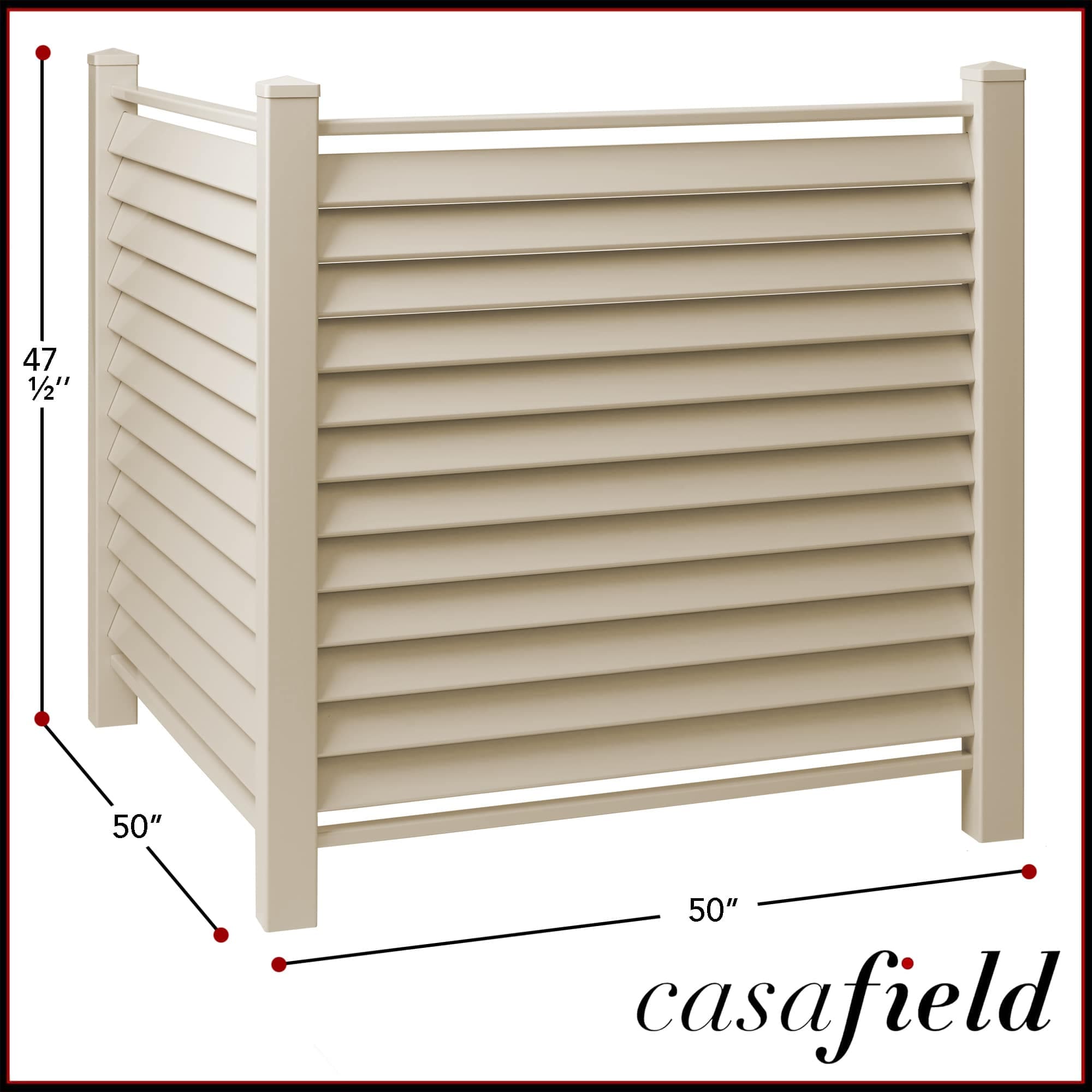 Casafield PAT-ENC-A86-L48T Garden-Utility-Fencing - View #7