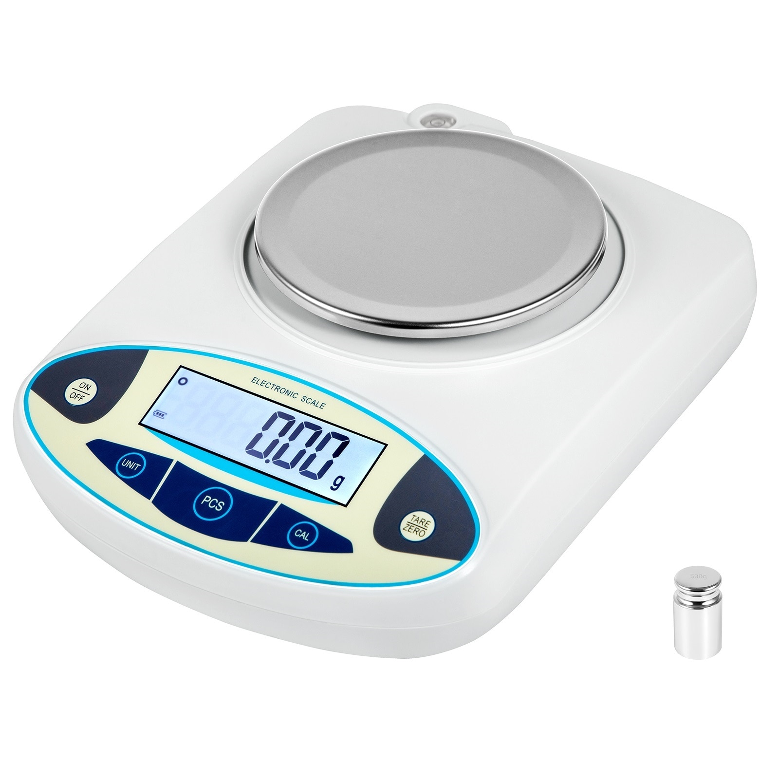 VEVOR SCFXTPMC300002597V1 Lab Scale Analytical Balance 3000g x 0.01g Accuracy High Precision Lab Scale 13 Units Conversion Scientific Digital Laboratory Balance Scale for Lab Jewelry Industrial Business(3000g 0.01g)