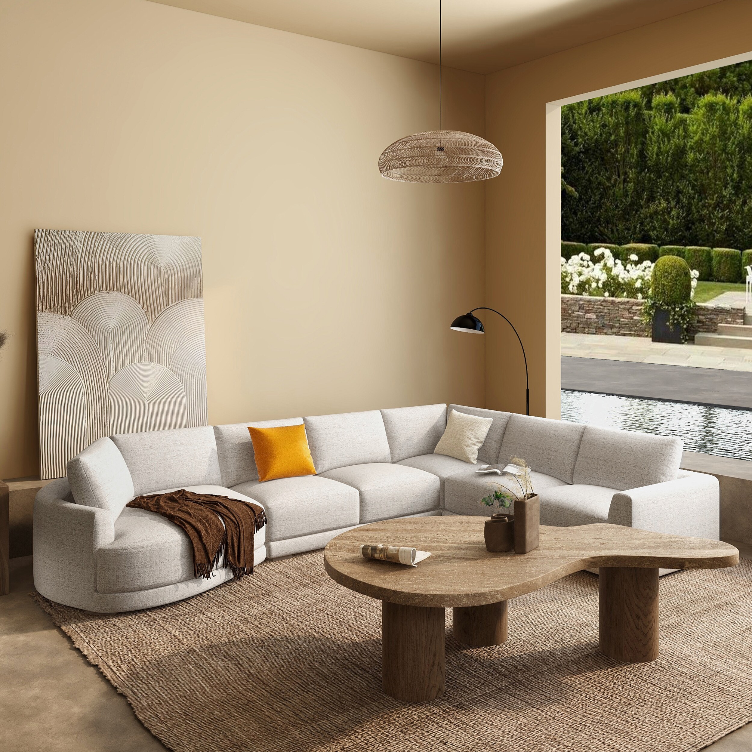 Jennifer Taylor Home L4P-K20-66280L Sofas-Loveseats - View #2