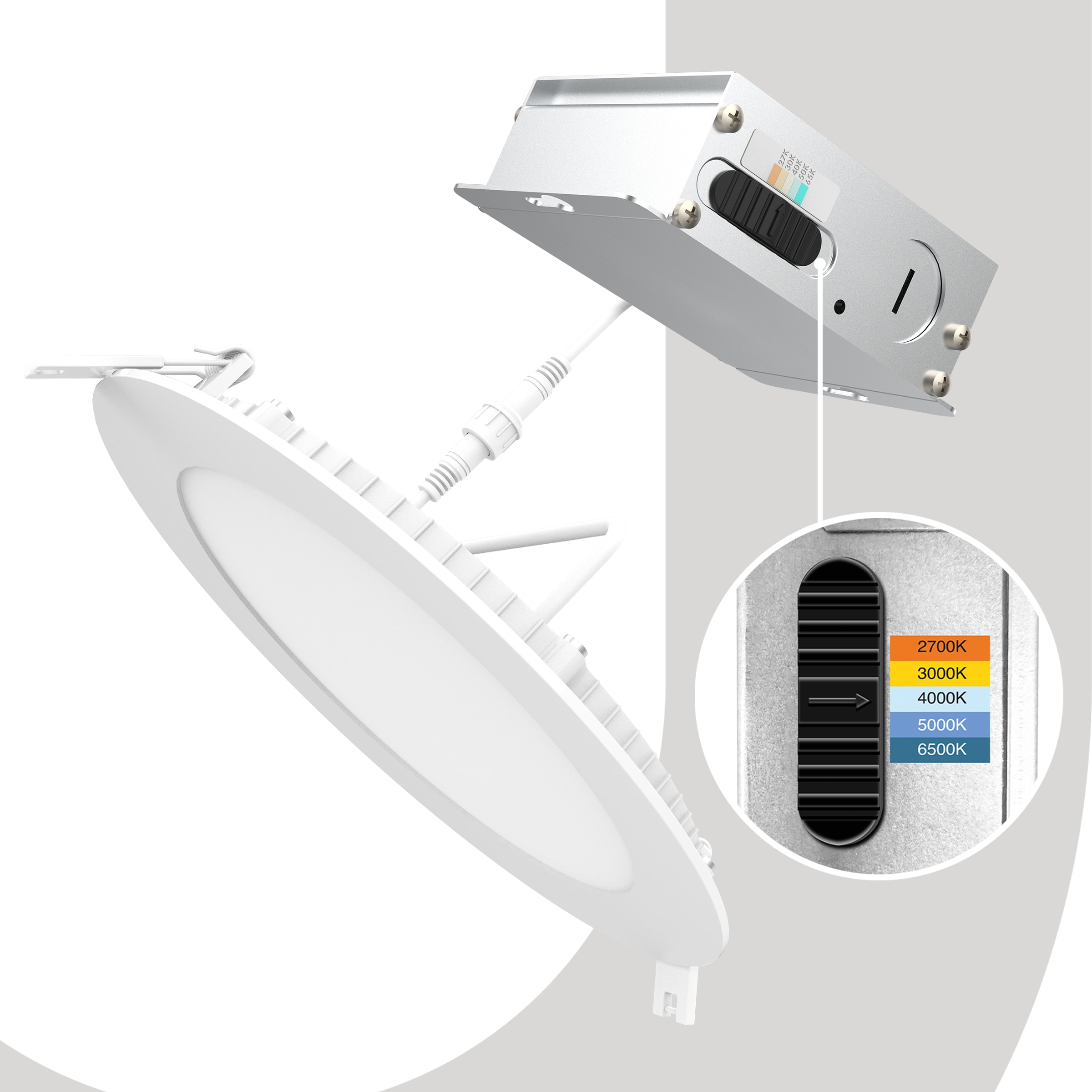 Utilitech LLEDR6XT/HO/5CCTCA/6 Led-Retrofit-Downlight - View #3