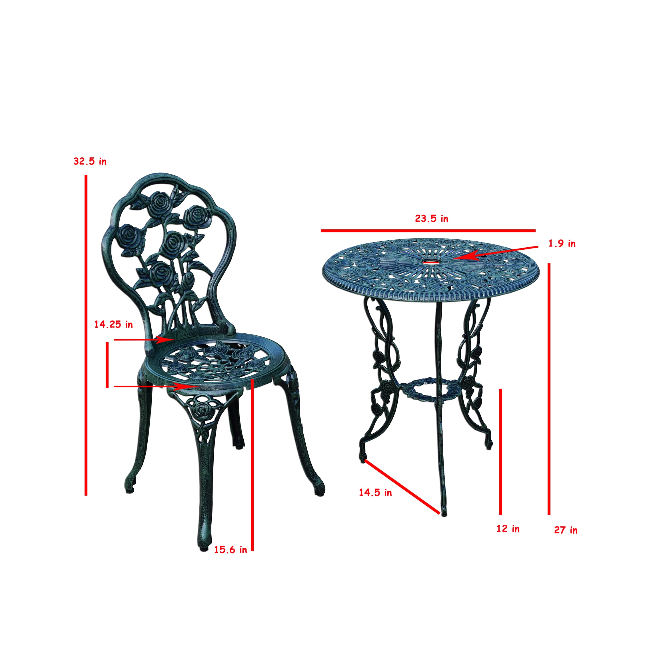 Oakland Living 3705-VN Patio-Conversation-Sets - View #6