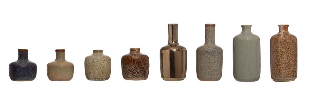 STORIED home AH1115 Multiple colors/finishes Stone Casual Vase