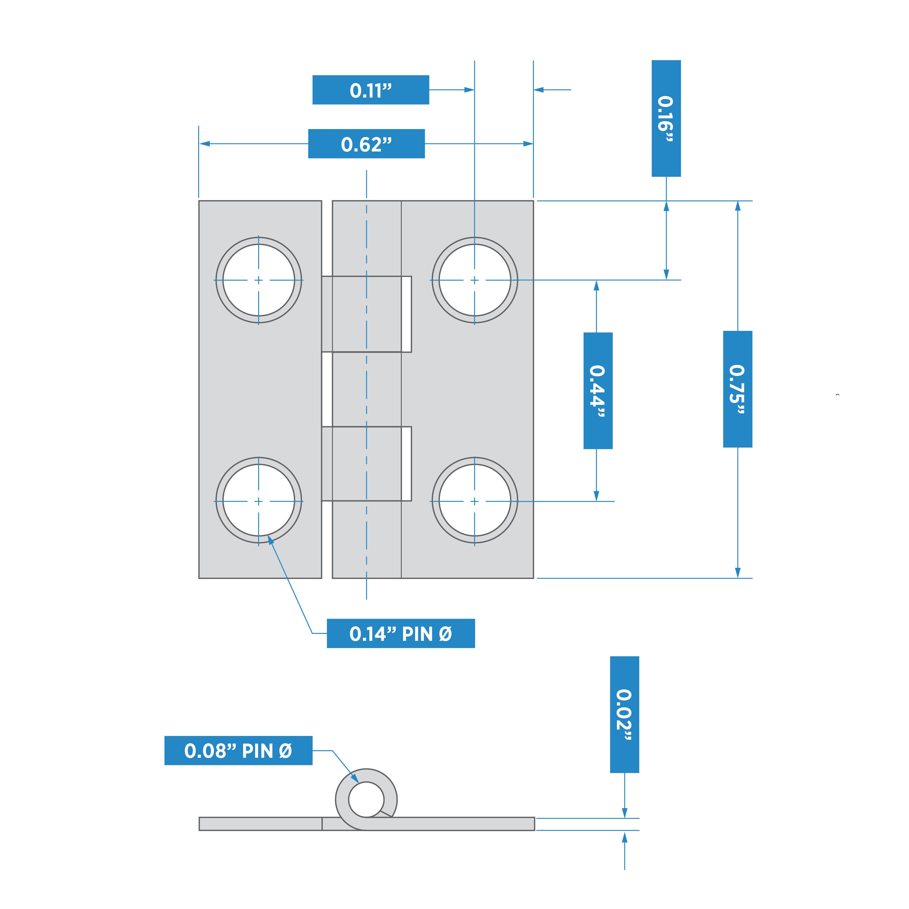 RELIABILT S841-550 Entry-Door-Hinges - View #5