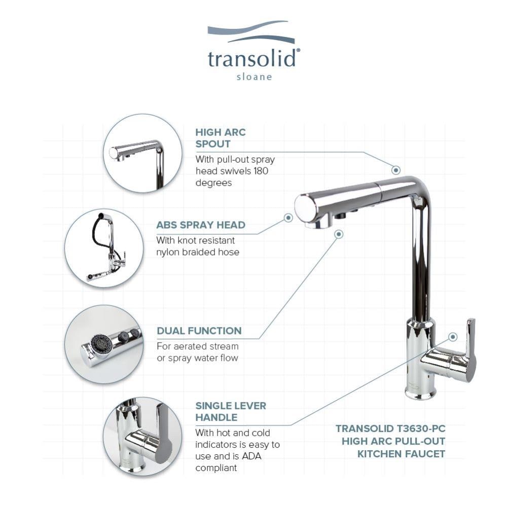 Transolid T3630-PC Kitchen-Faucets - View #6