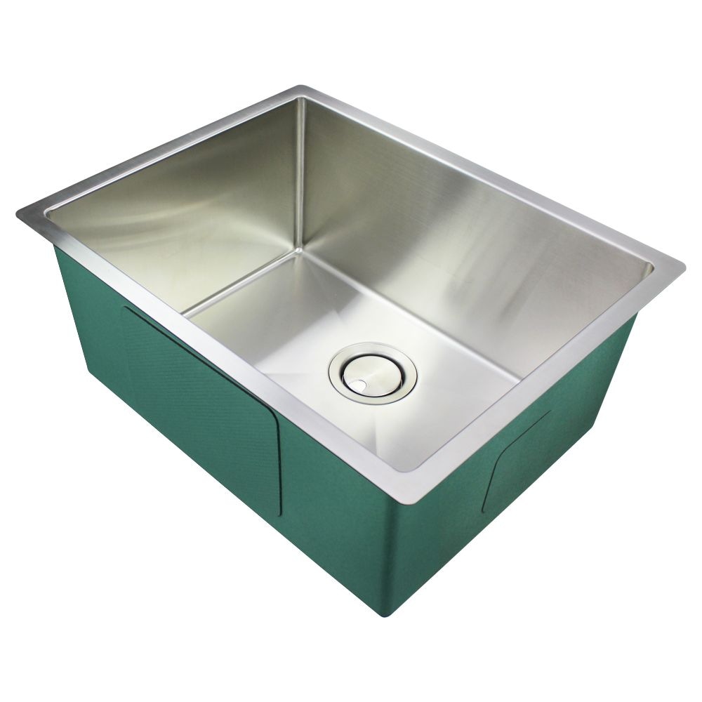 Transolid Undermount 24 In X 19 In Stainless Steel Single Bowl   41354018 