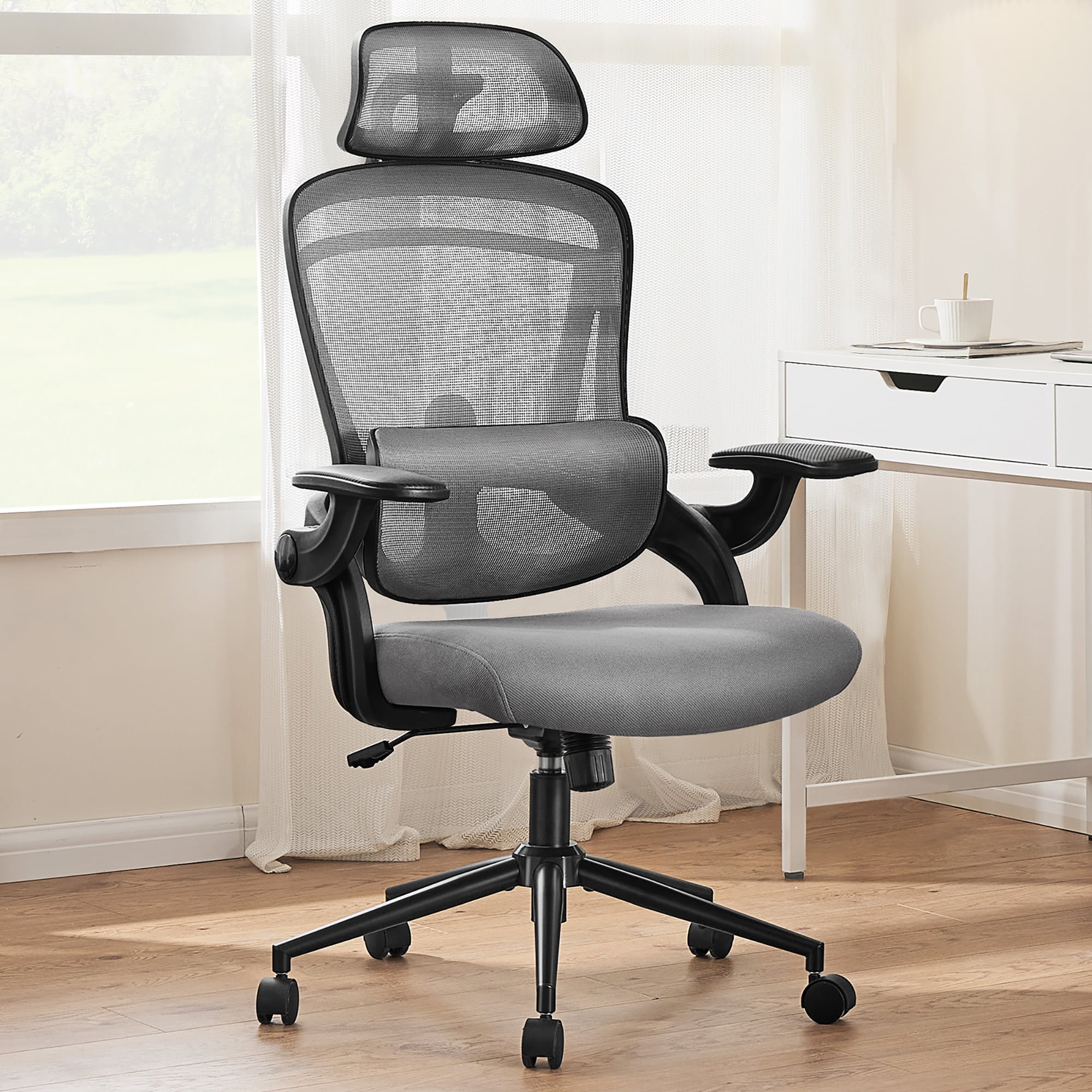 GZMR WF01-GC-V7-BKBL Office-Chairs - View #3