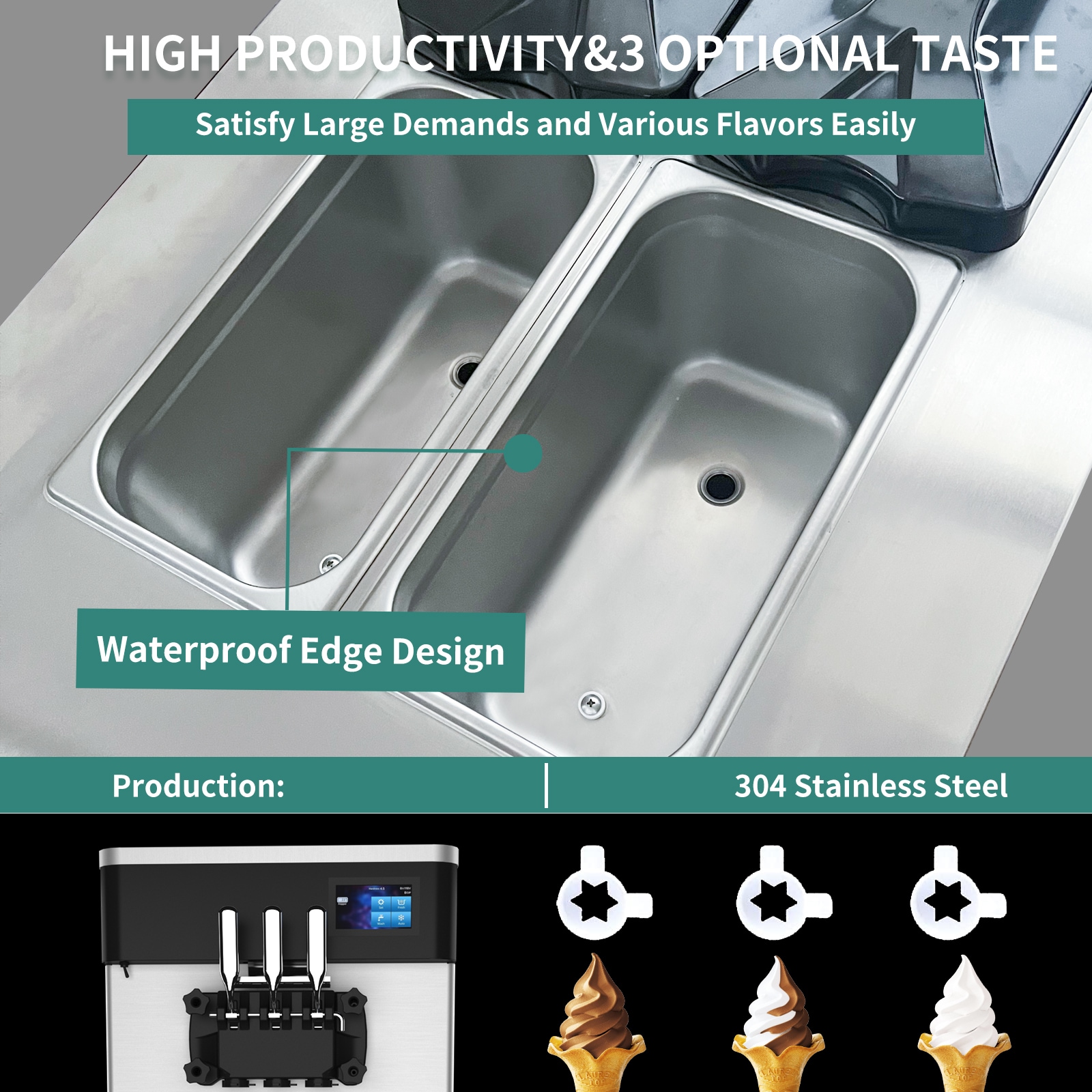Jeremy Cass ICMZJSBLDOE01 Frozen-Confection-Appliances - View #8