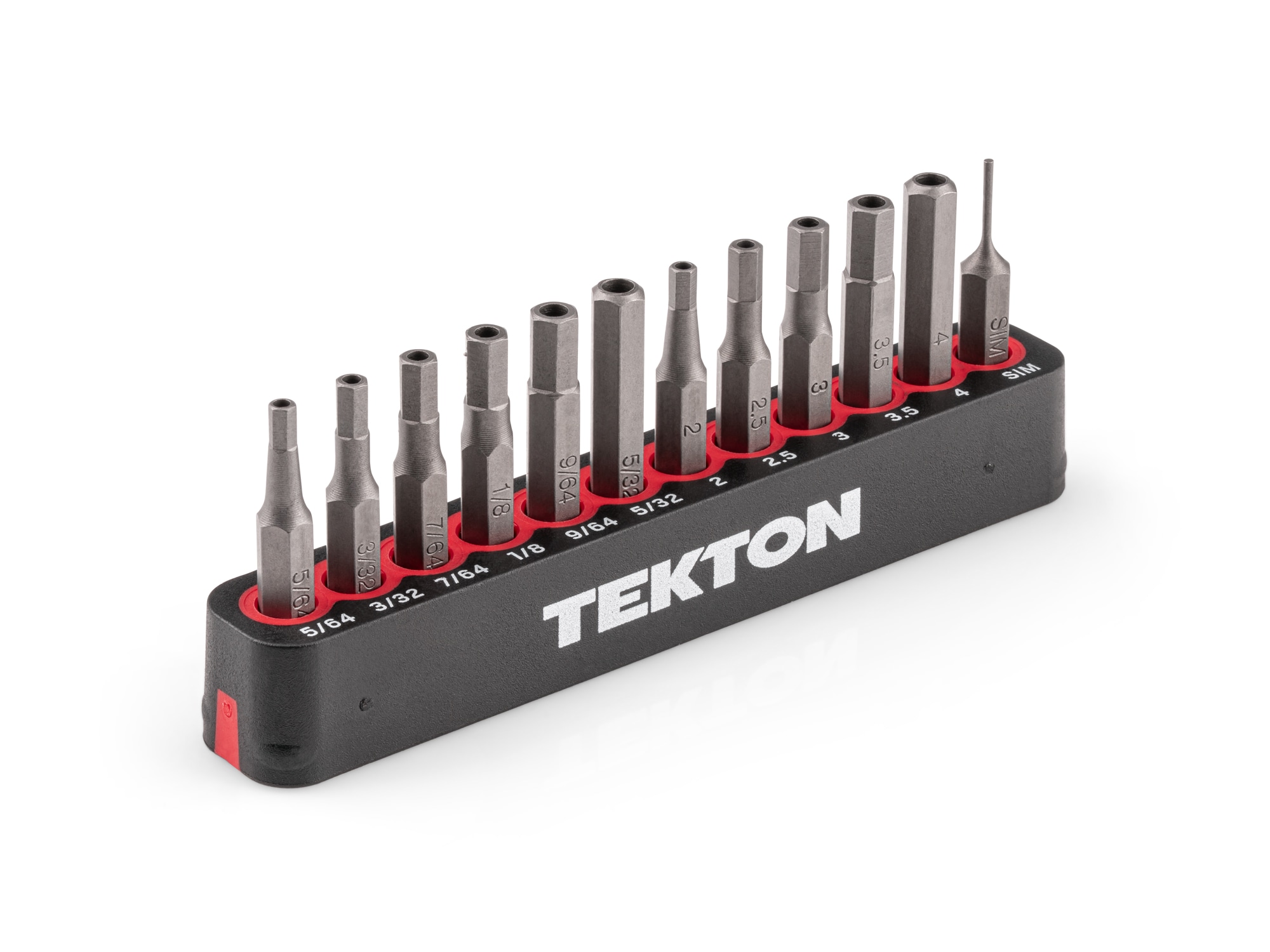 TEKTON DZZ92006 Tamper Hex Allen Security Screwdriver Bit Set