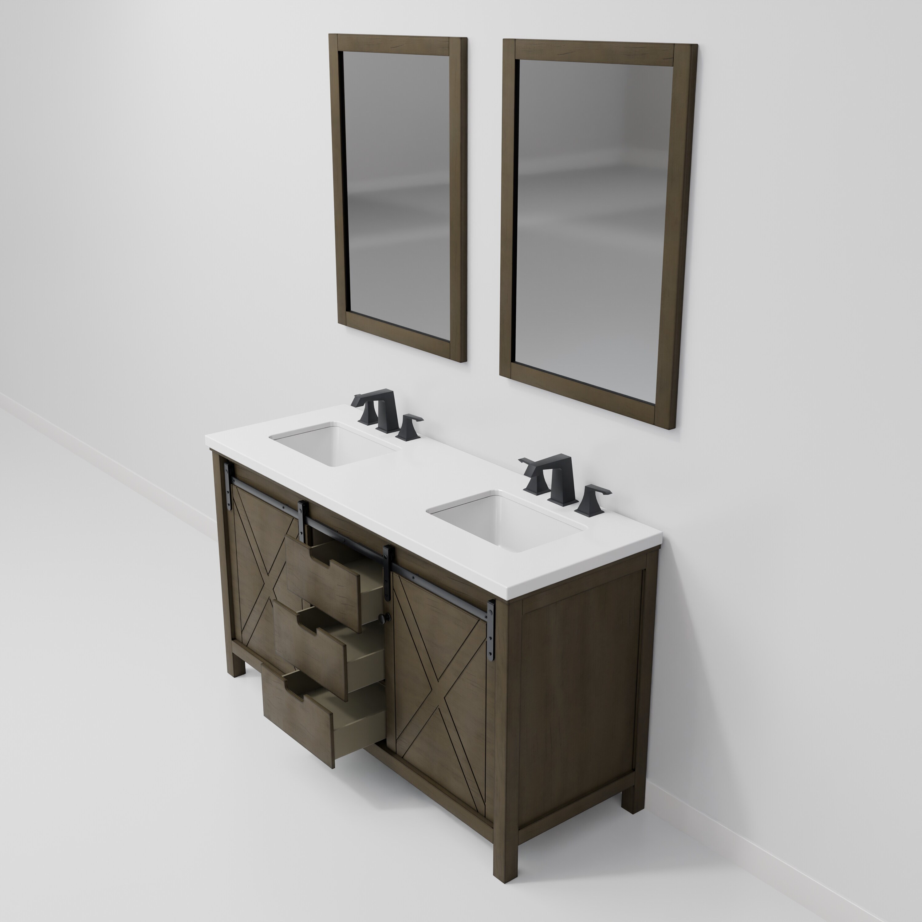 Lexora LVM60DK311 Bath-Vanity-Combo - View #7