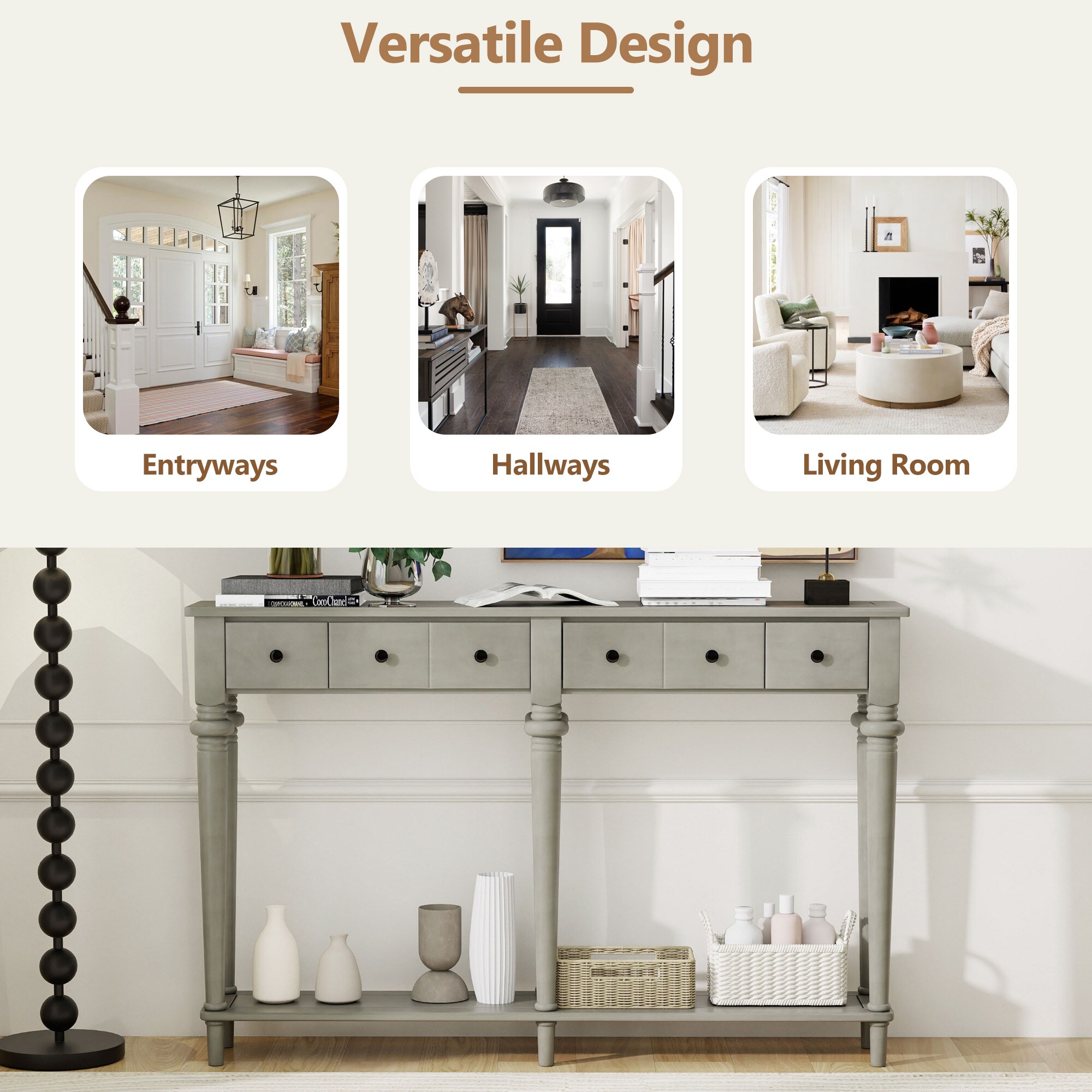 LOVMOR SF-W-N715P202860E Console-Sofa-Tables - View #8