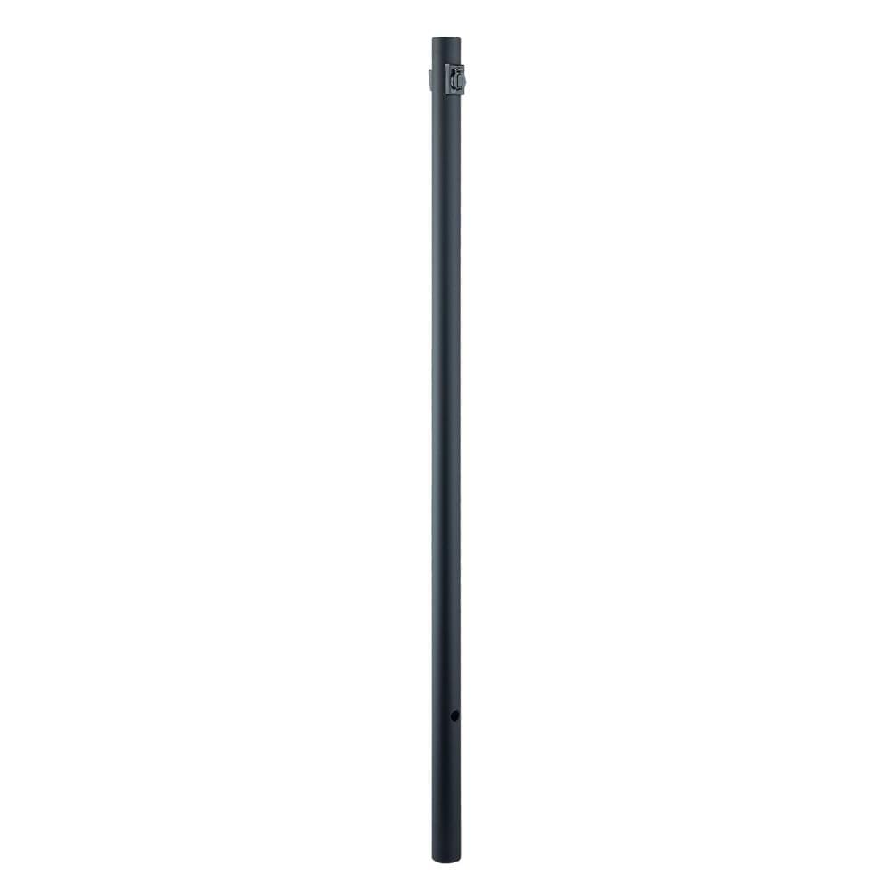 Acclaim Lighting 97BK 84-in Matte black Transitional Outdoor Pole