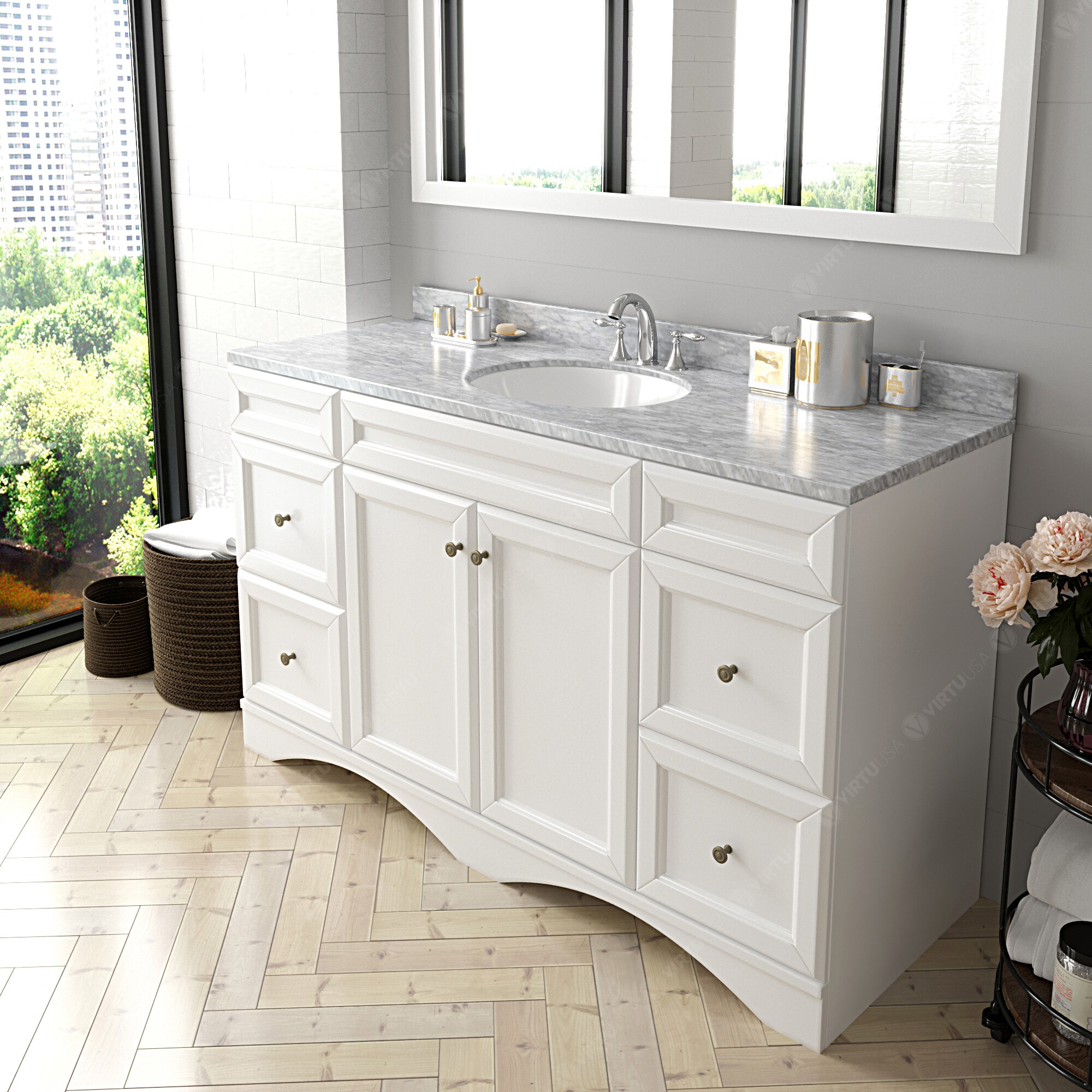 virtu bathroom cabinets