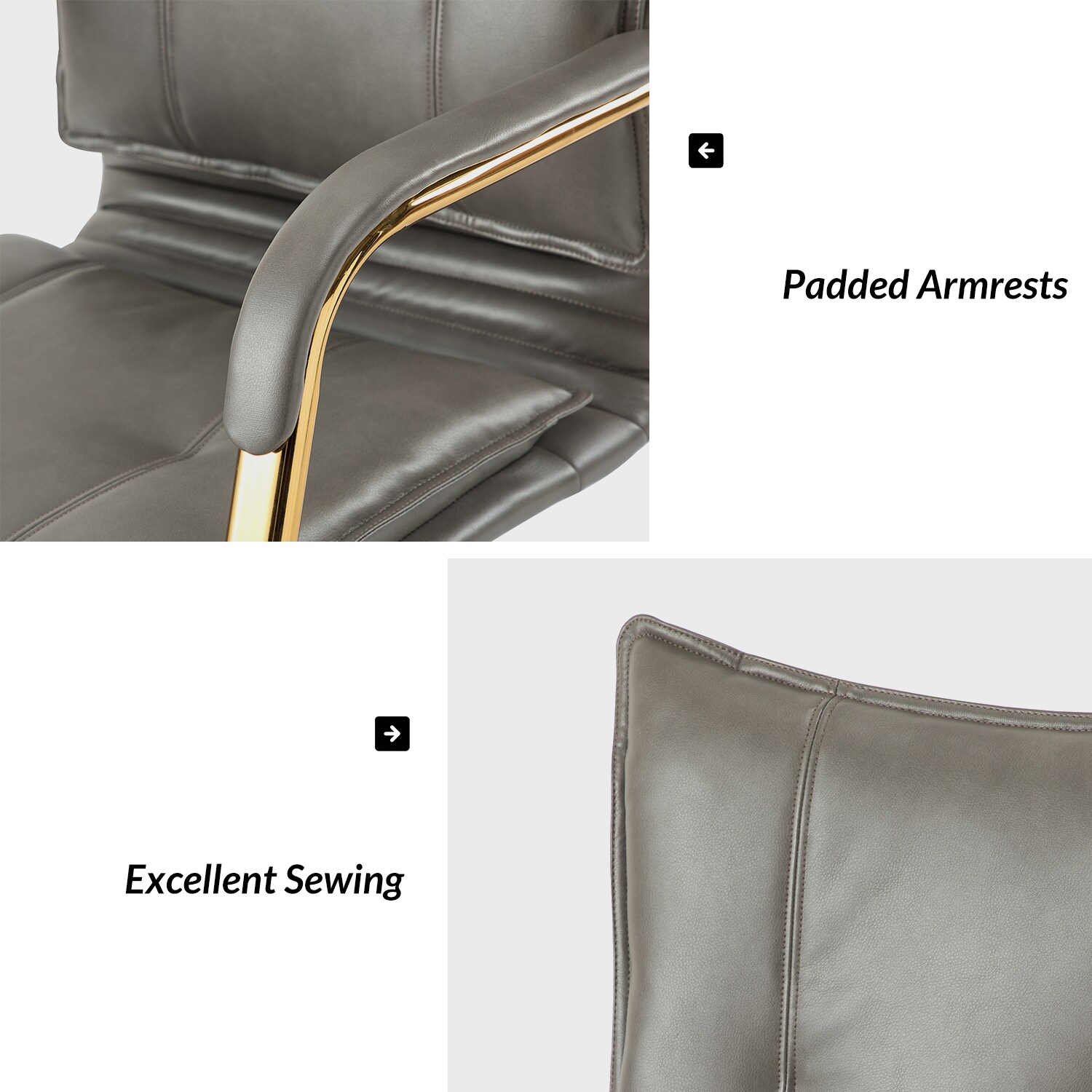 14 Karat Home OFHT0417-GREY Office-Chairs - View #8