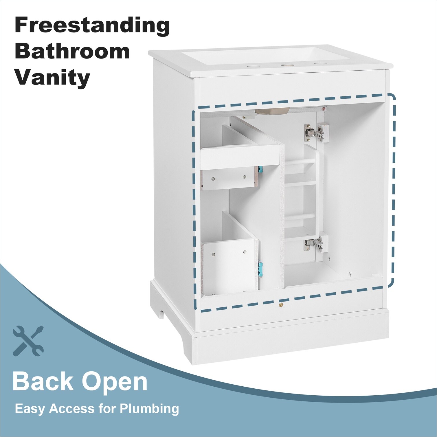 Naturefalls 3RVXE113B7ZP Bath-Vanity-Combo - View #5