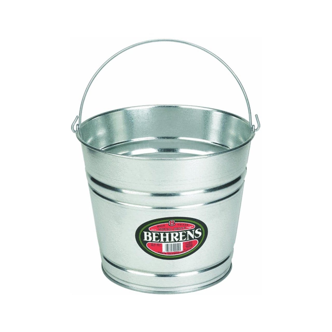 Behrens DIB-AA-613320QTY-1 12 Qt Galvanized Steel Water Pail - Durable and Versatile