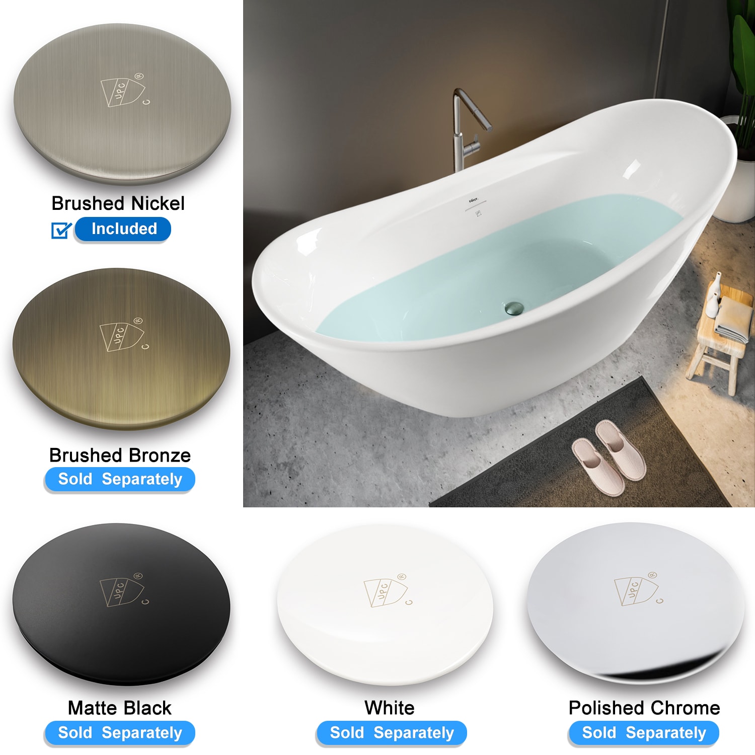 FerdY FERDY-02503-1700-BN bathtubs - View #3