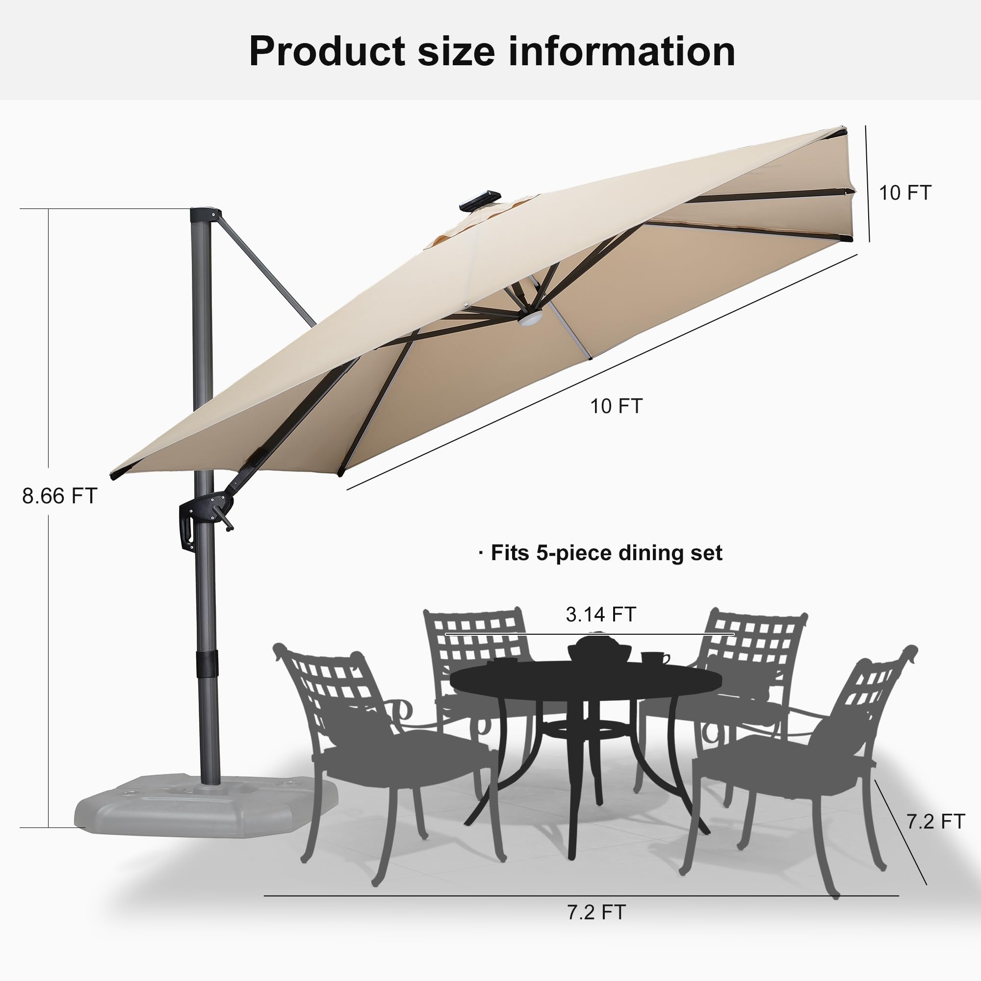 PURPLE LEAF LS04XHSDT10-KK-NEW Umbrellas-2 - View #7