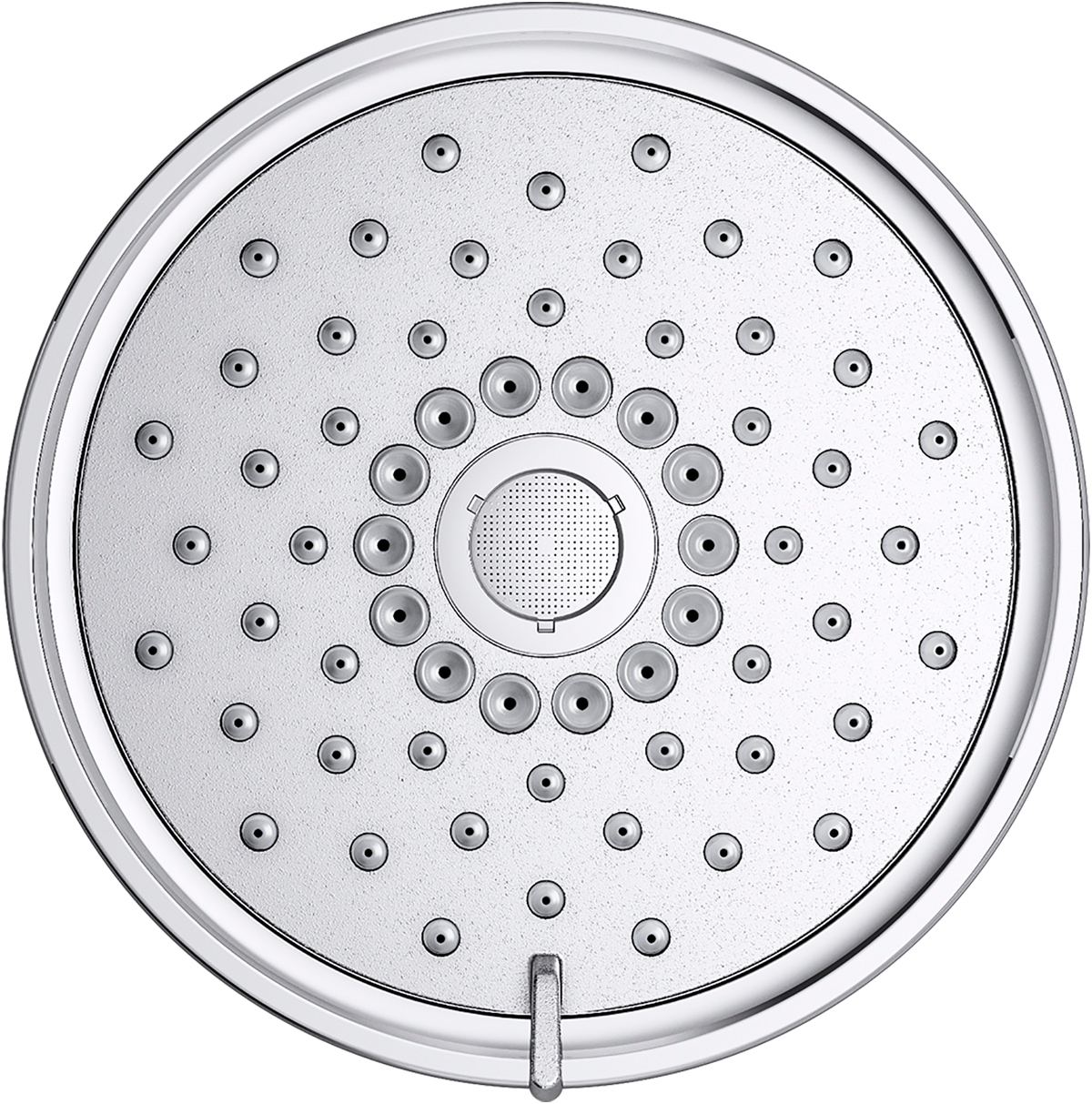 KOHLER Purist Polished Chrome 5.5-in Round Fixed Shower Head 2.5 GPM K ...