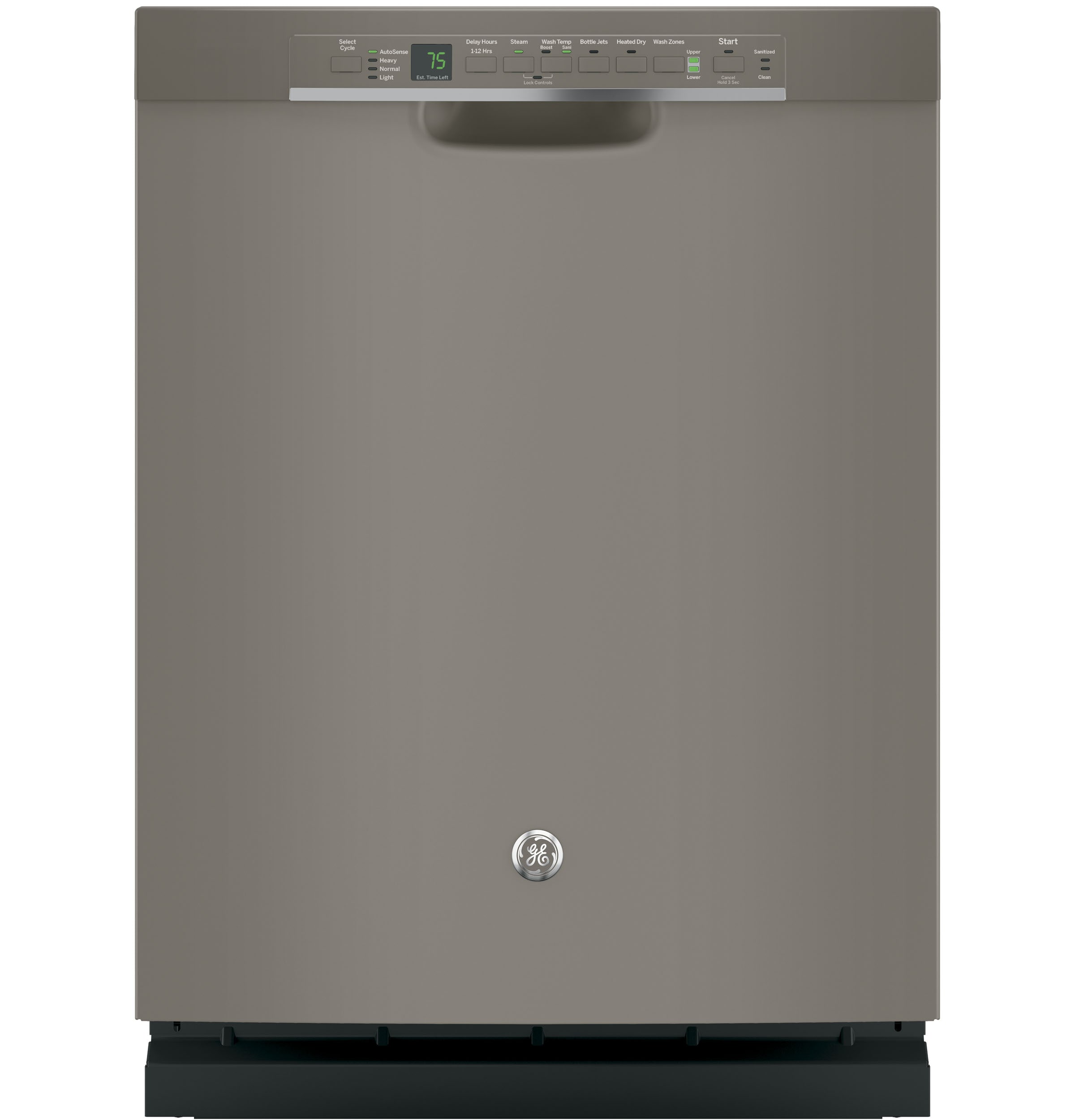 GDT650SYVFS by GE Appliances - GE® ENERGY STAR® Fingerprint Resistant Top  Control with Stainless Steel Interior Dishwasher with Sanitize Cycle
