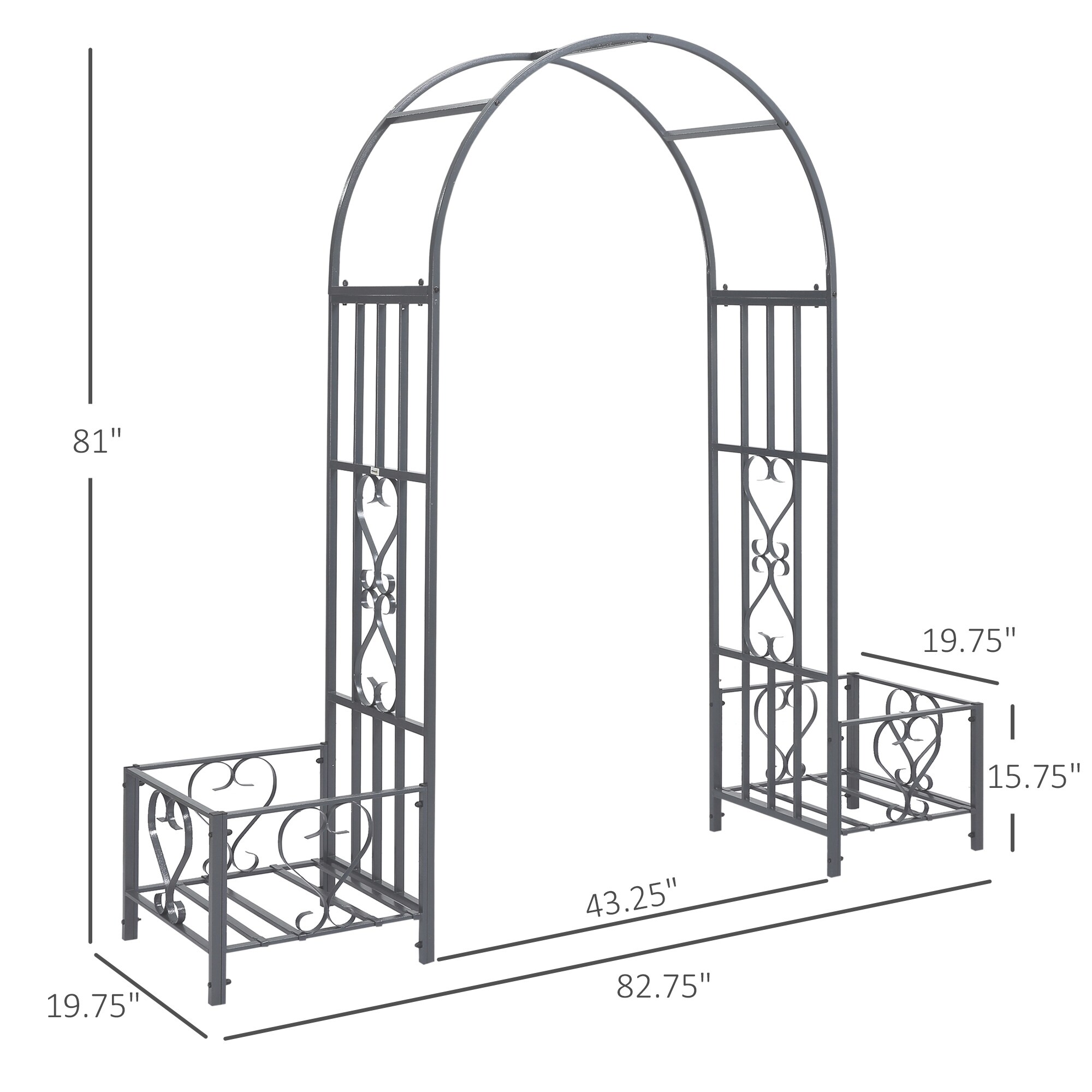 Tinyhomie LW-WEM-2630 Raised-Garden-Beds - View #3