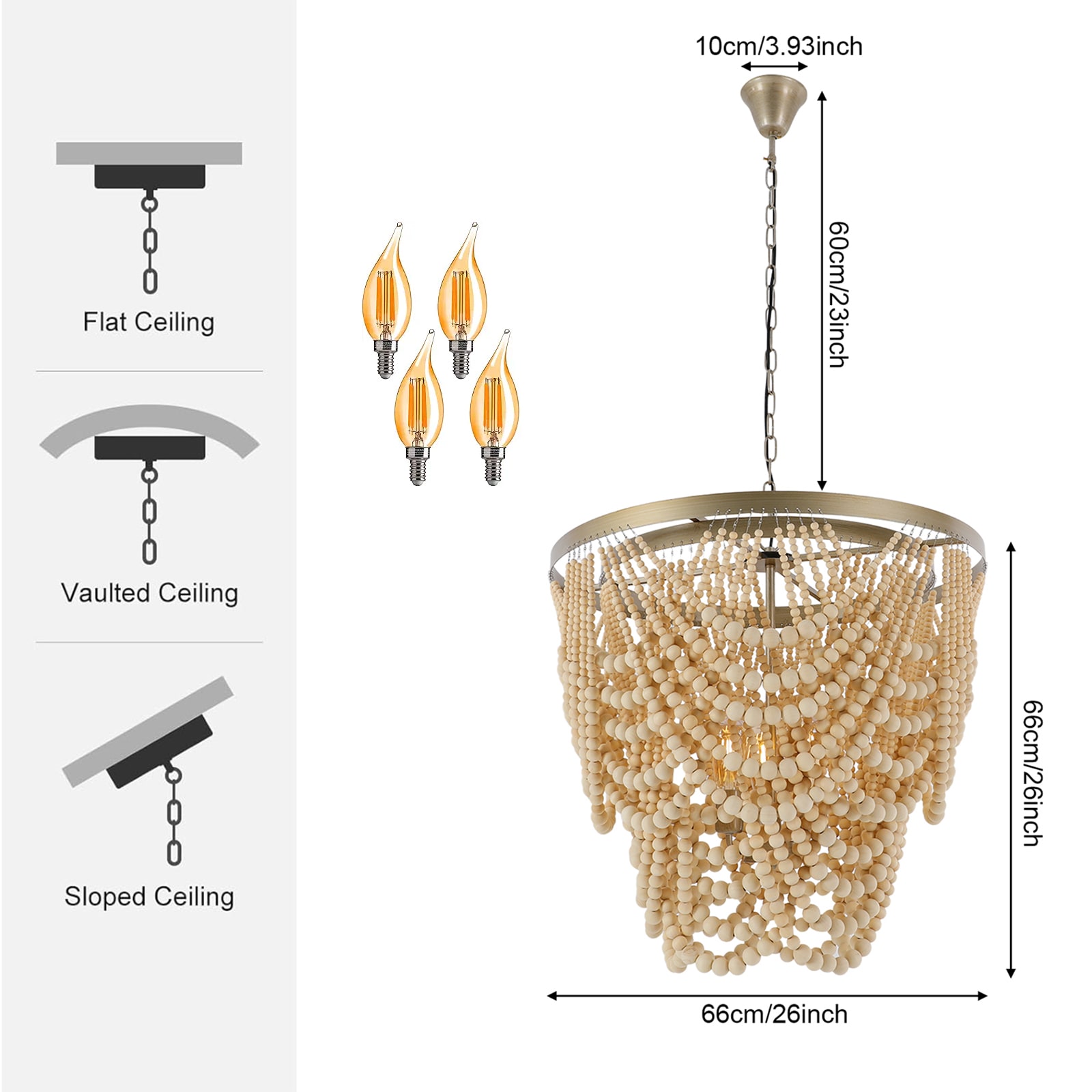 Oukaning JZUC63-016900NS Pendant-Lights - View #4