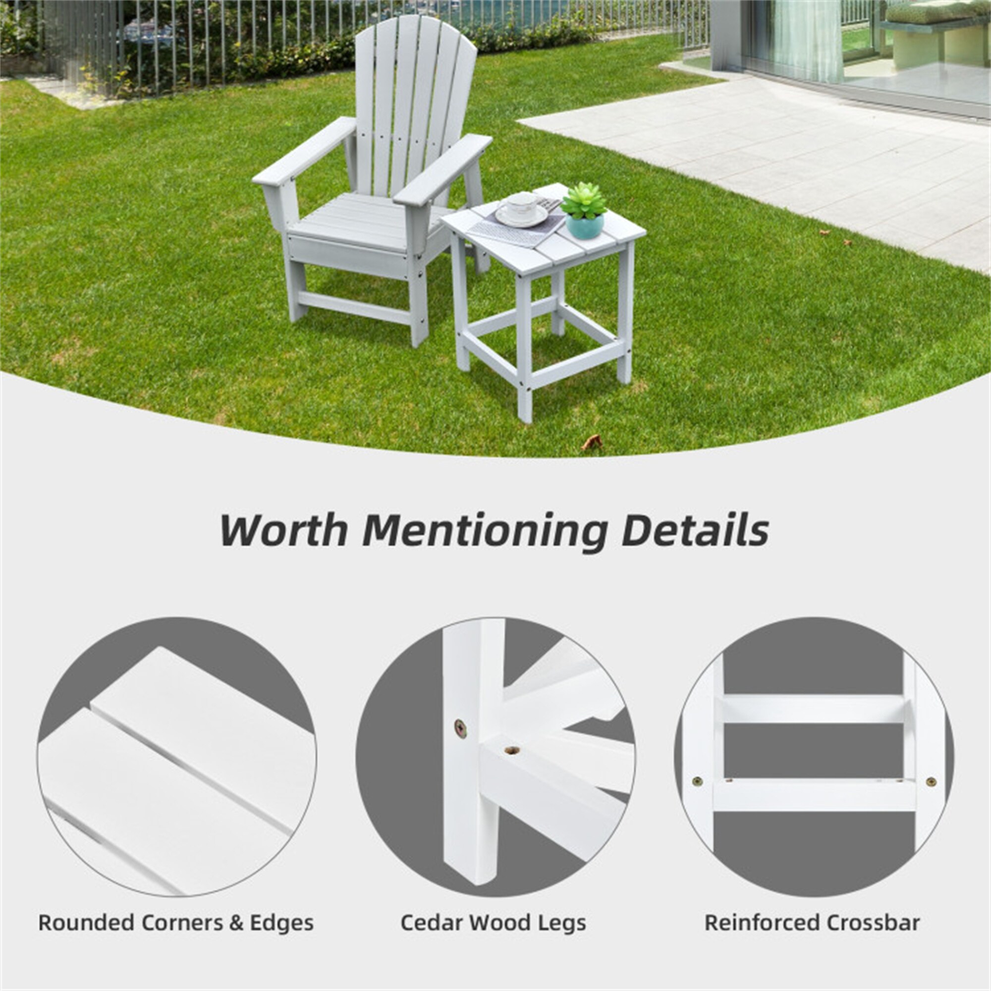 BABOOM BOM-70932WH-CO Patio-Tables - View #9