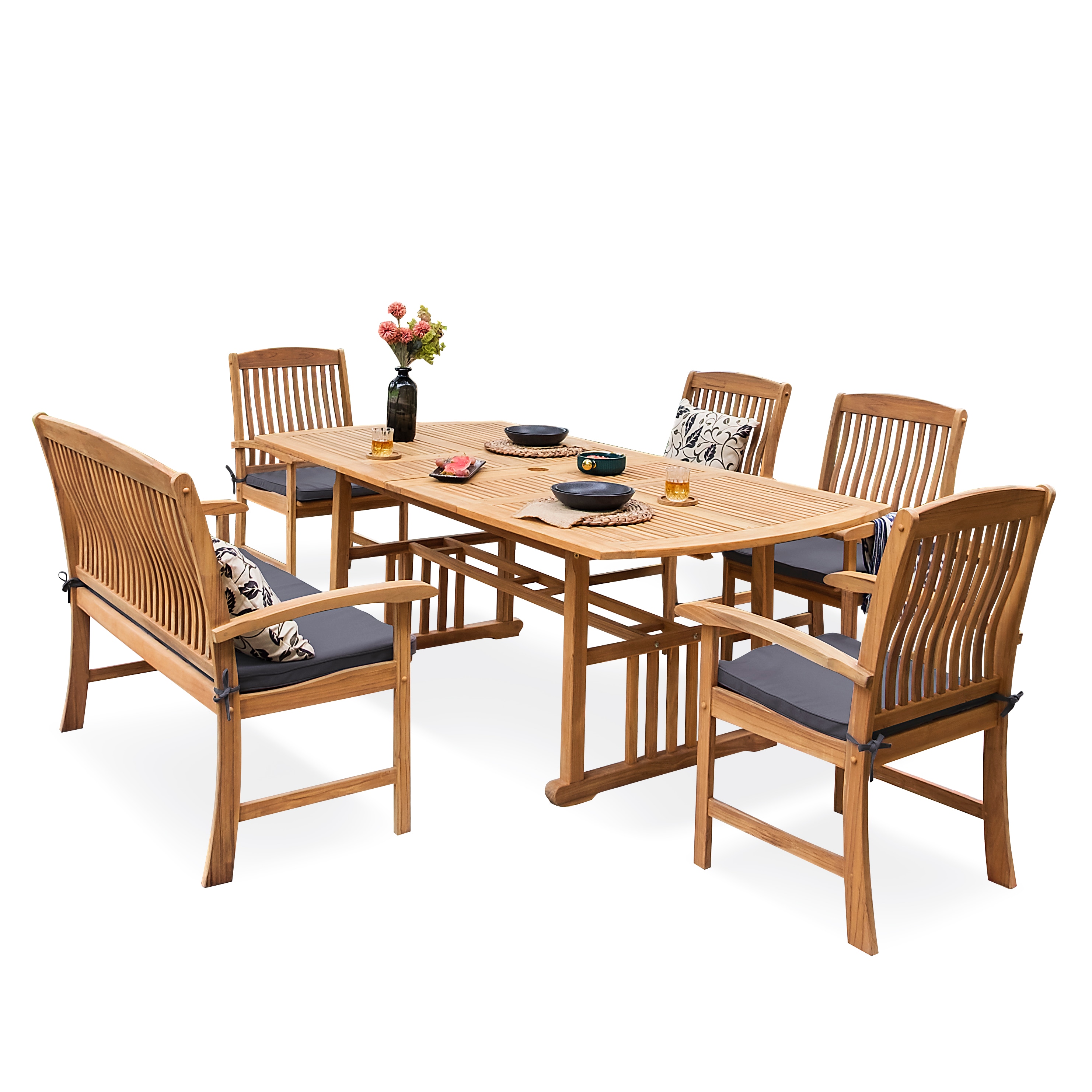 Cambridge Casual 610048-TW-XX-GY-XX Patio-Dining-Sets - View #2