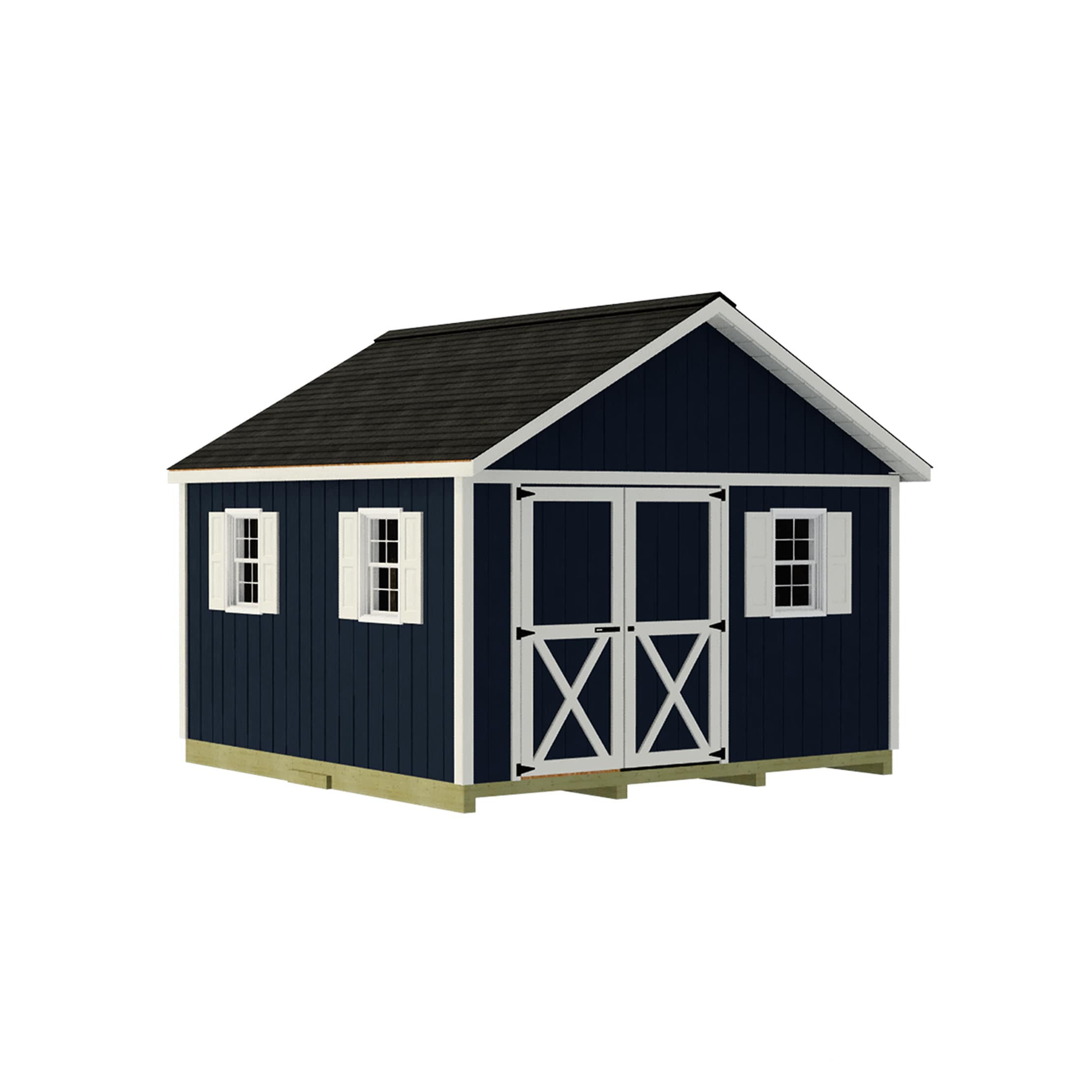 Best Barns BBASDG12F Wood-Storage-Buildings - View #4