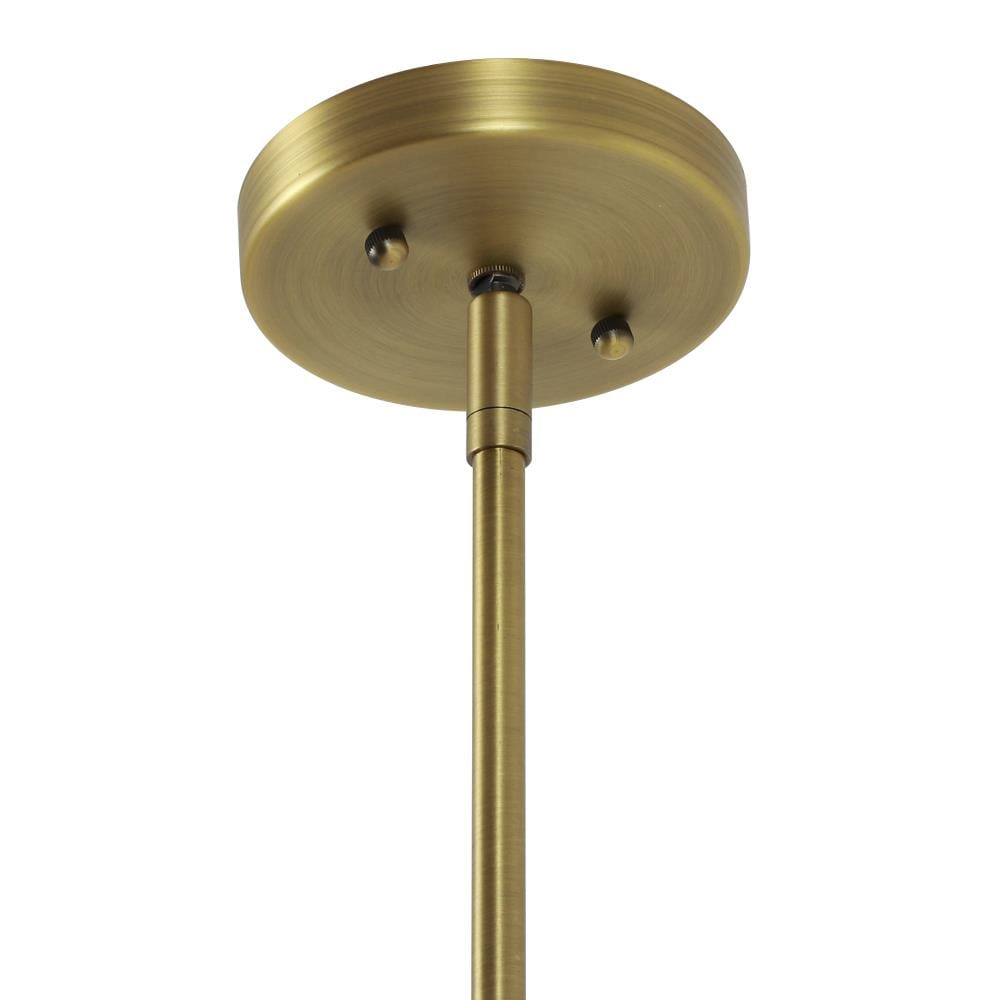 Decor Therapy 3-Light Antique Brass Modern/Contemporary Dry Rated ...